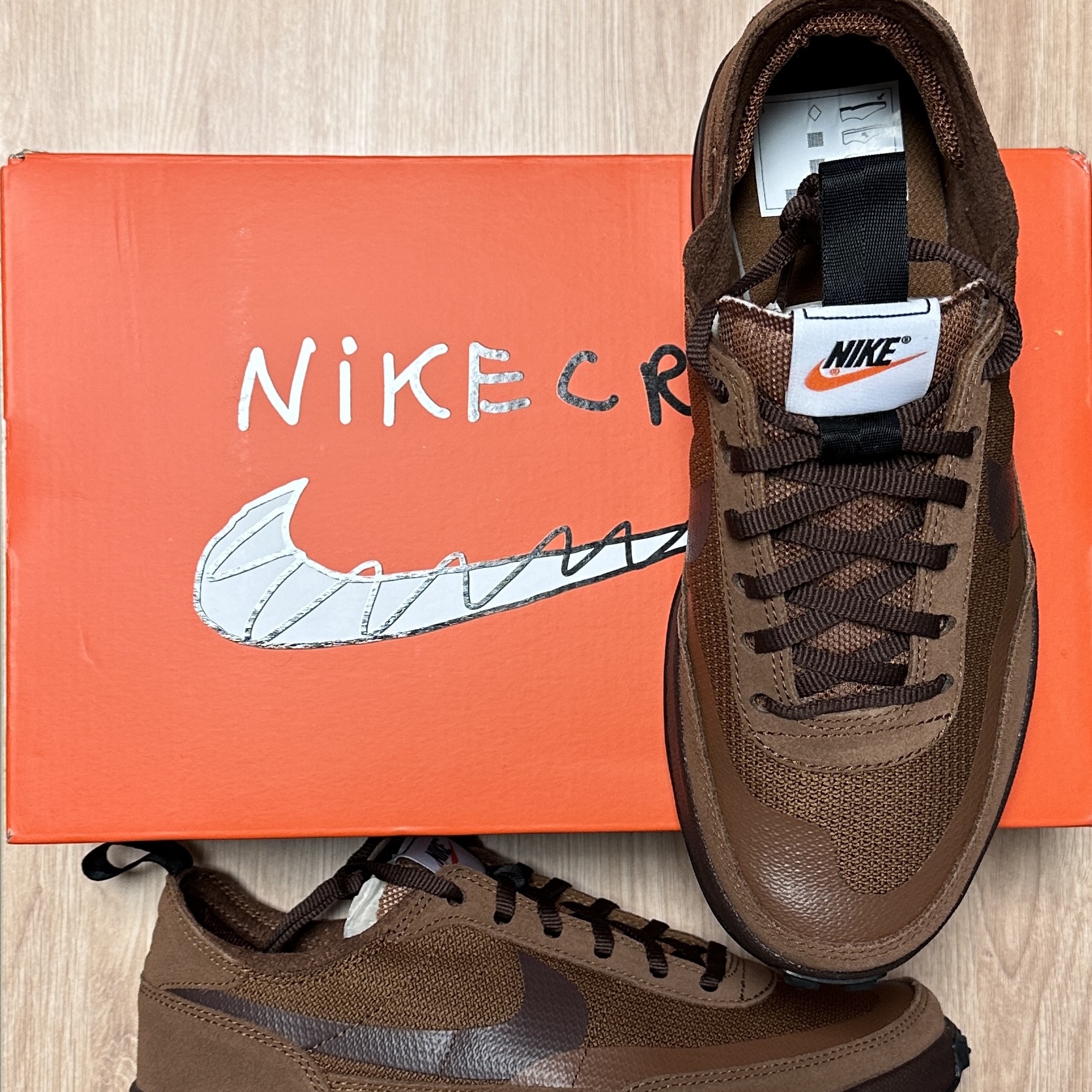 Nike x Tom Sachs General Purpose Shoe Brown 착용 스타일