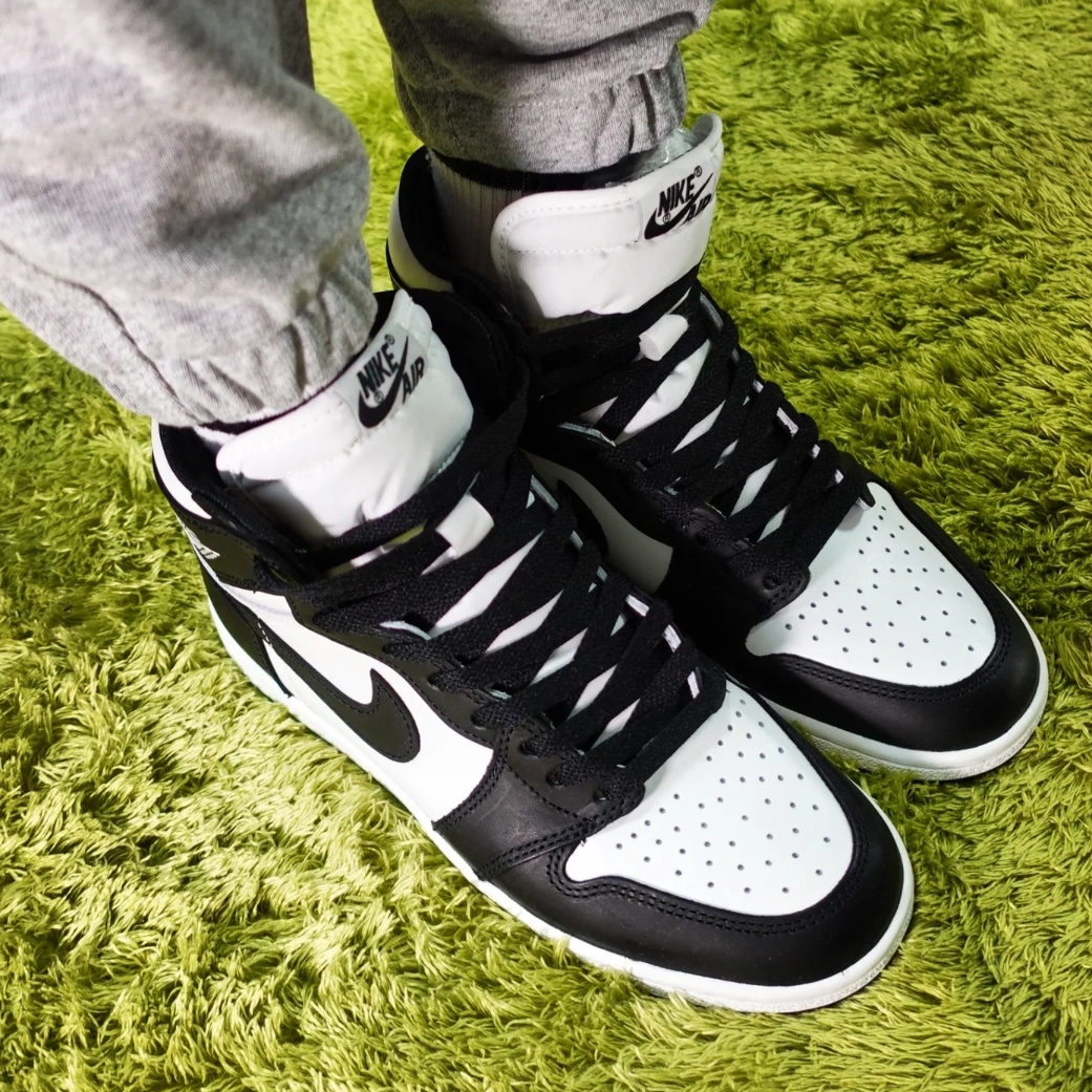 Jordan 1 High 85 Black White 착용 스타일 - 2