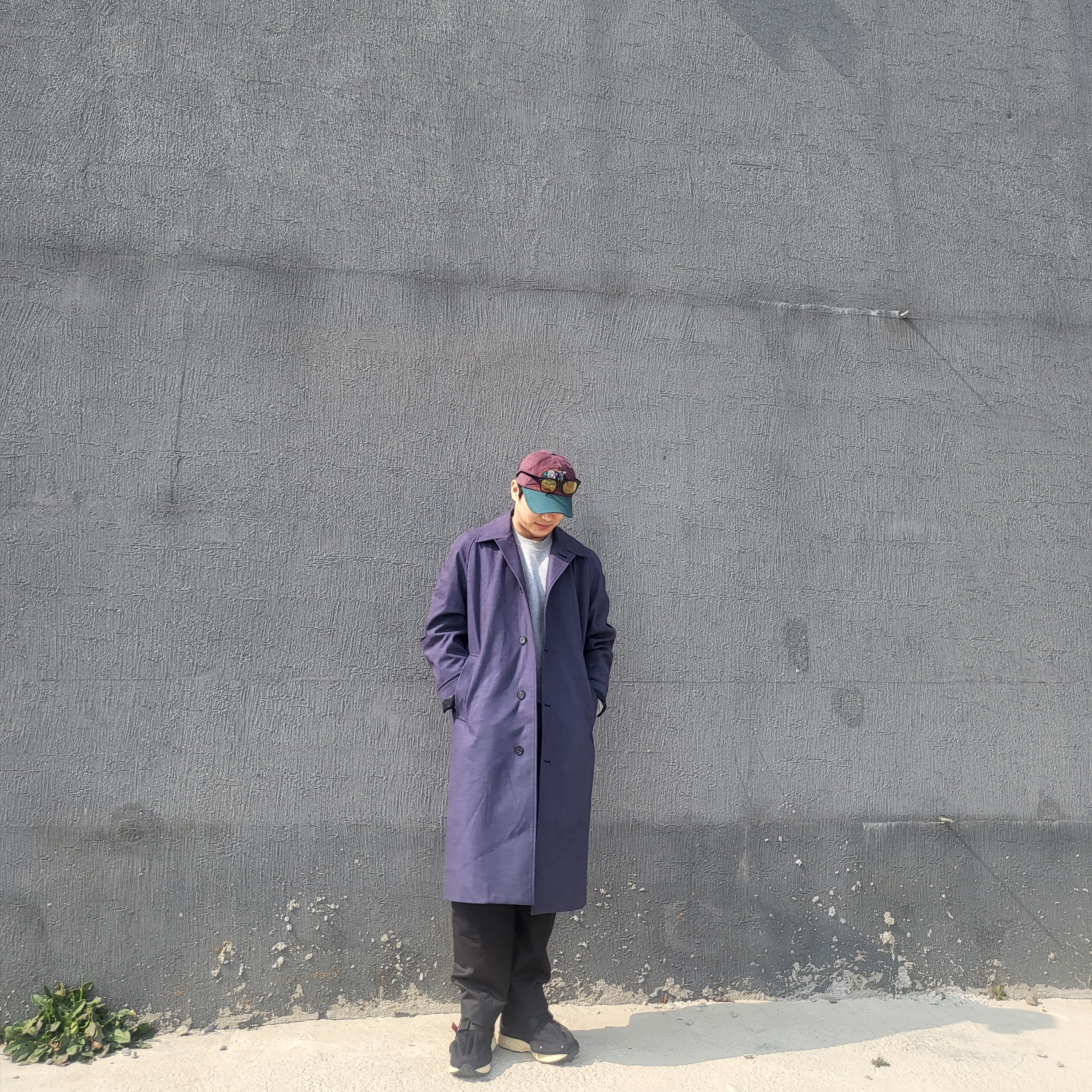 Asics x Beams Gel-Kayano 14 Gore-Tex Black, Zara x Ader Error Tapered Trousers Black 착용 스타일