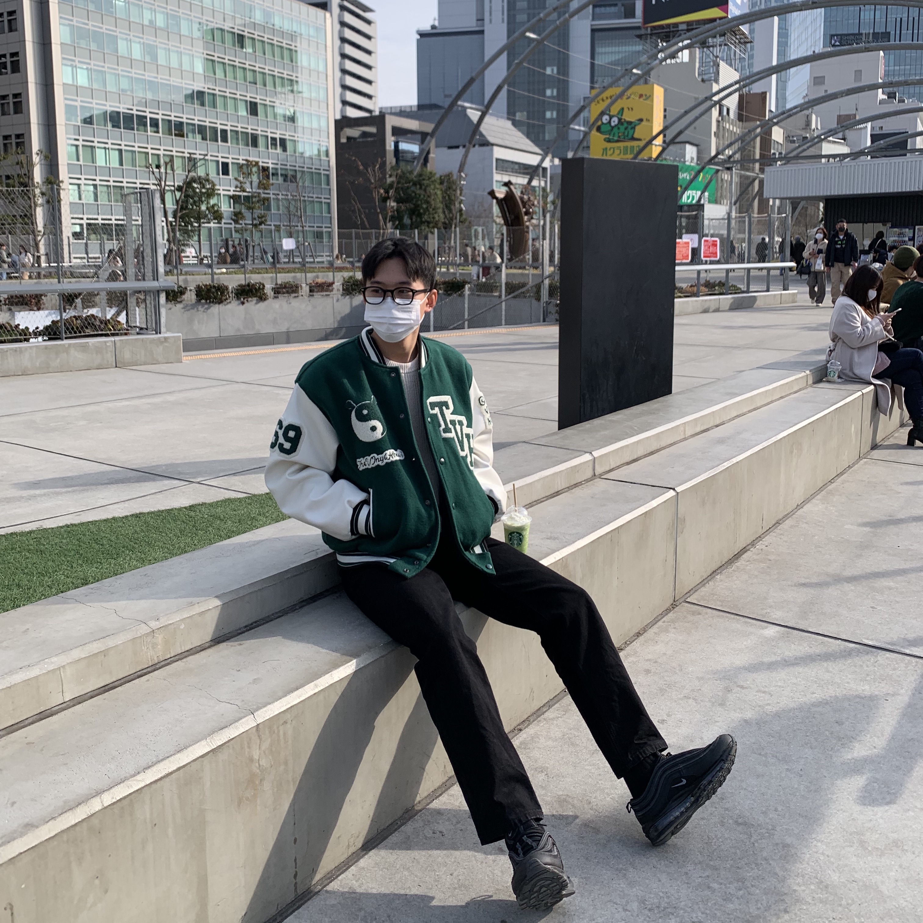 (W) Nike Air Max 97 Next Nature Black 착용 스타일