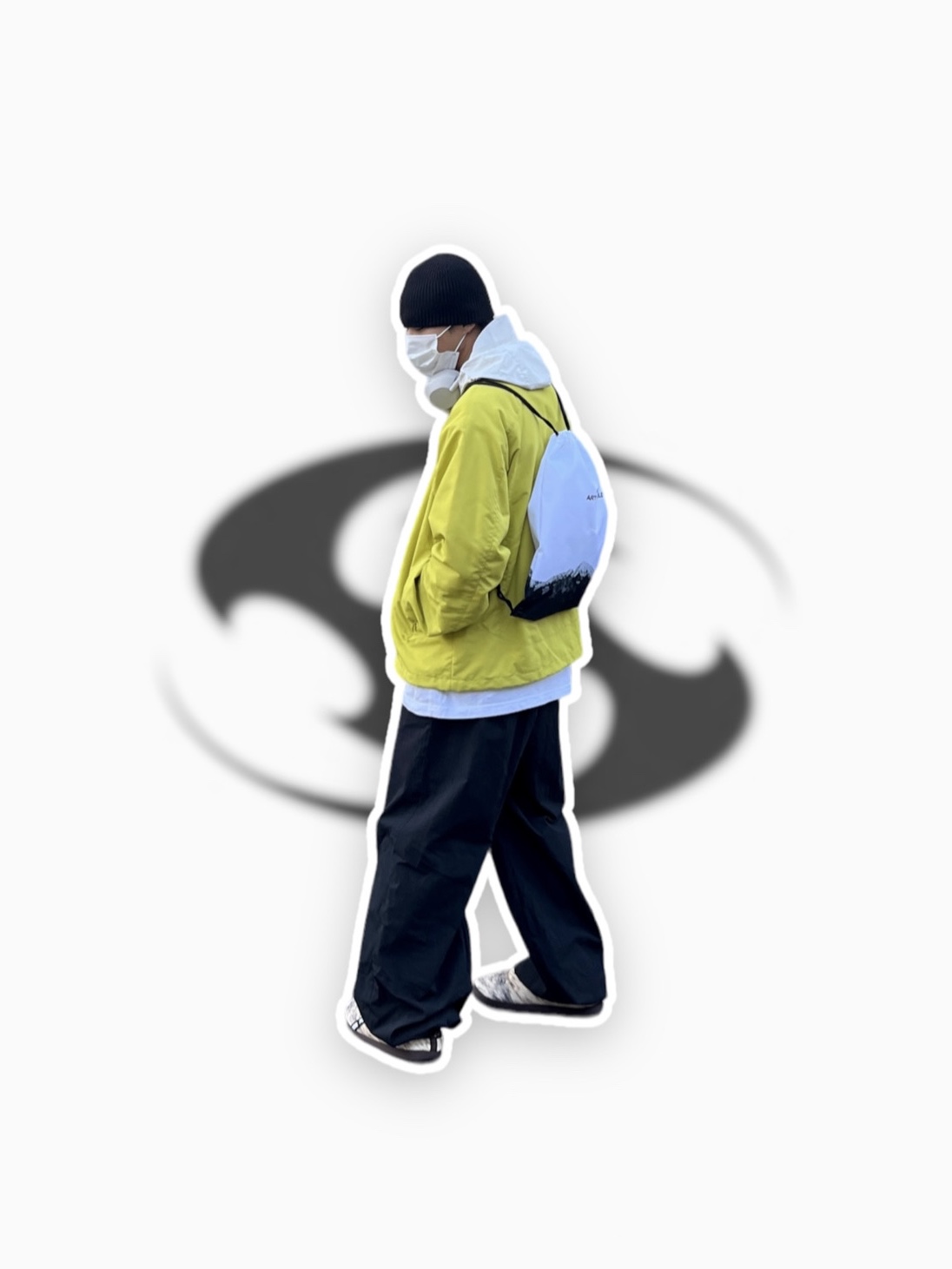 Sansan Gear Docking Jacket Lime - 22FW 착용 스타일 - 1