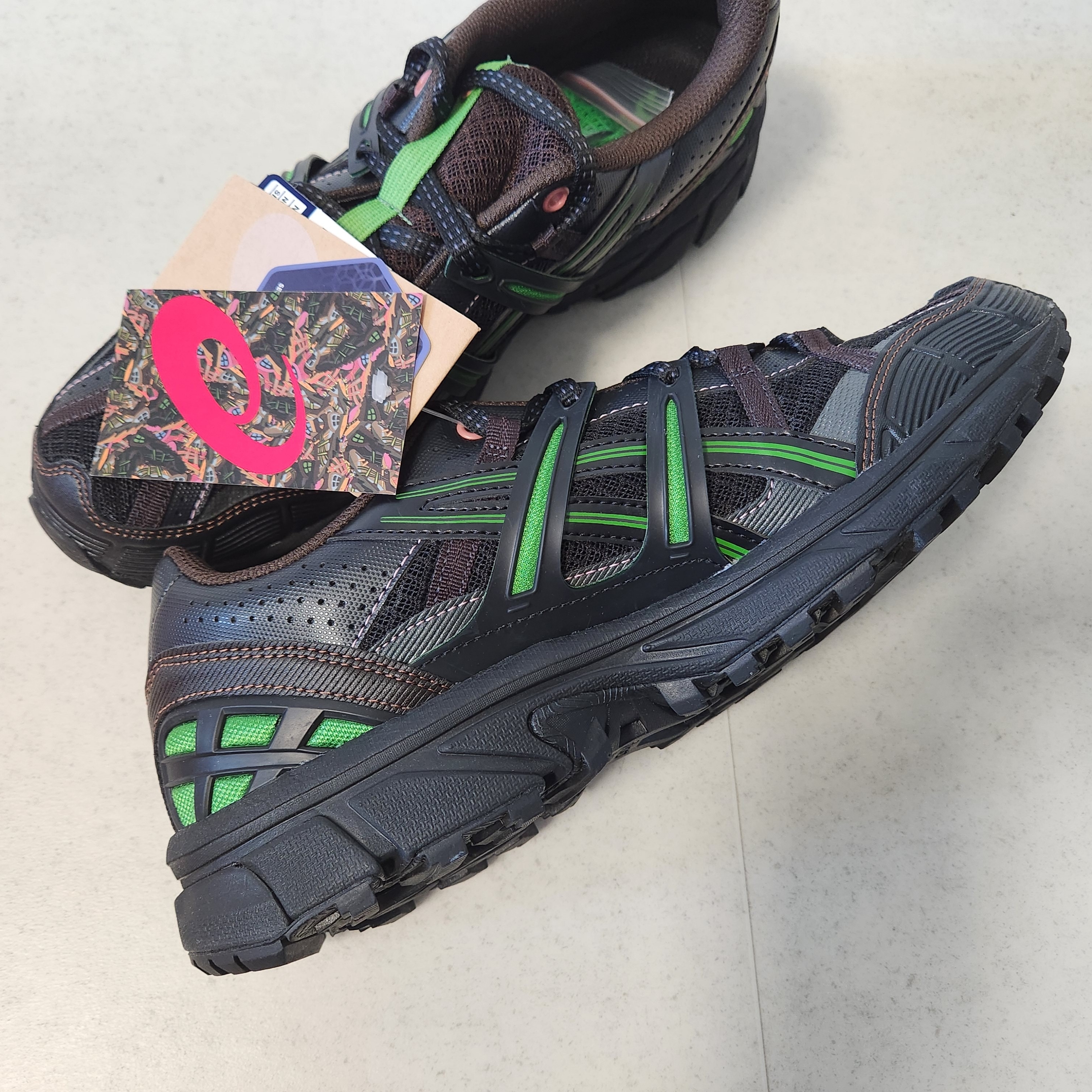 Asics x Andersson Bell Gel-Sonoma 15-50 Black Green 착용 스타일 - 4