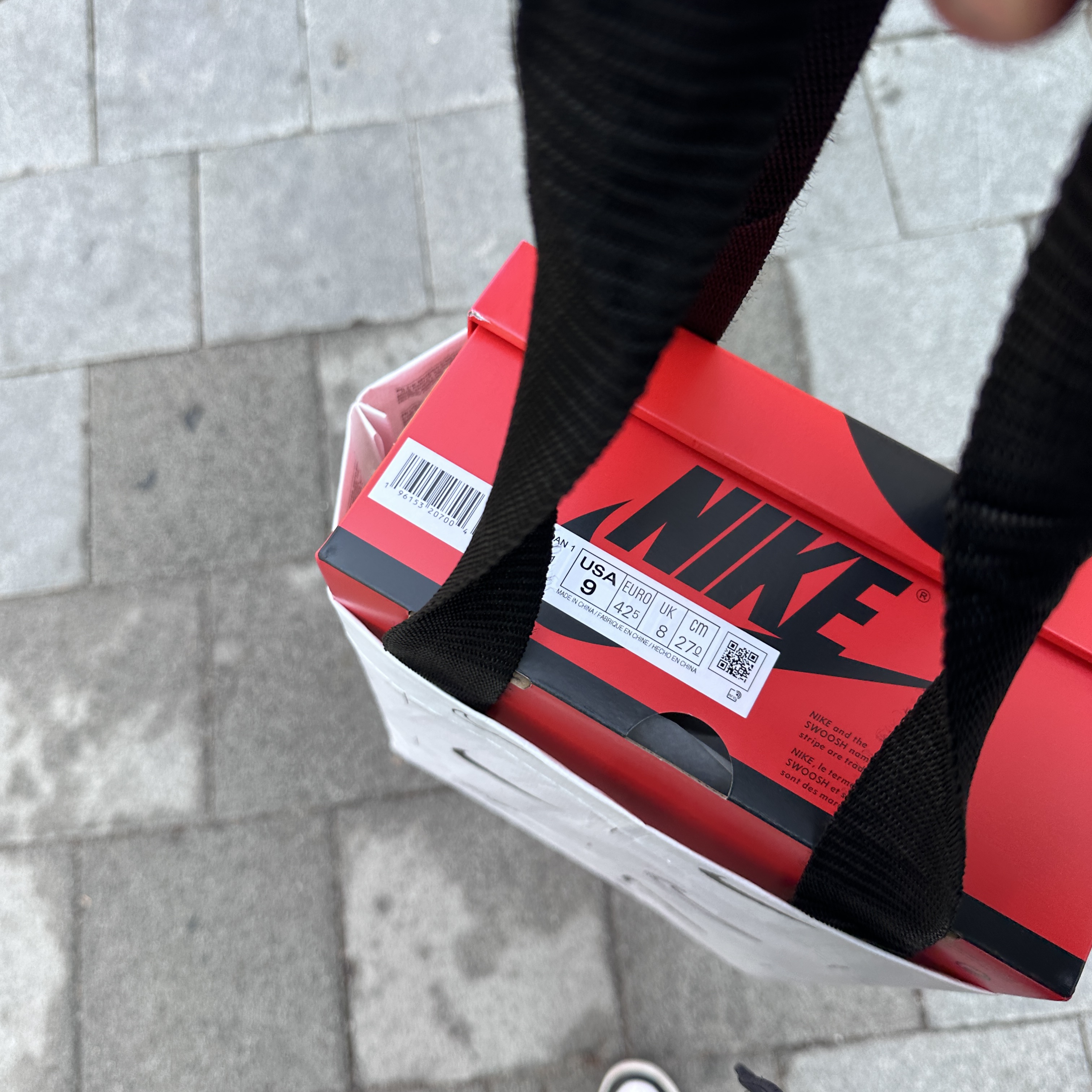 Jordan 1 High 85 Black White 착용 스타일 - 1