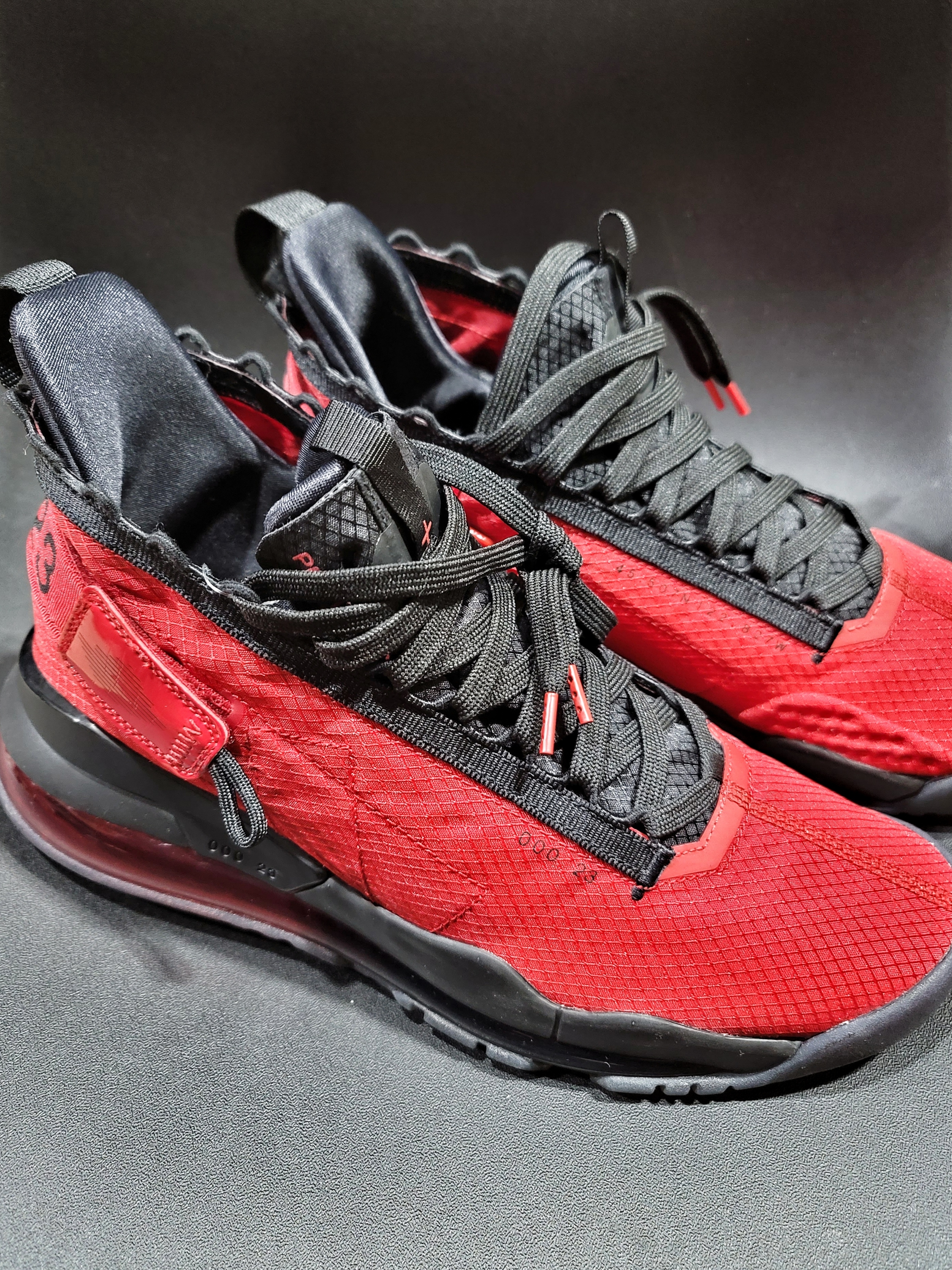Jordan Proto Max 720 Gym Red Black 착용 스타일 - 2