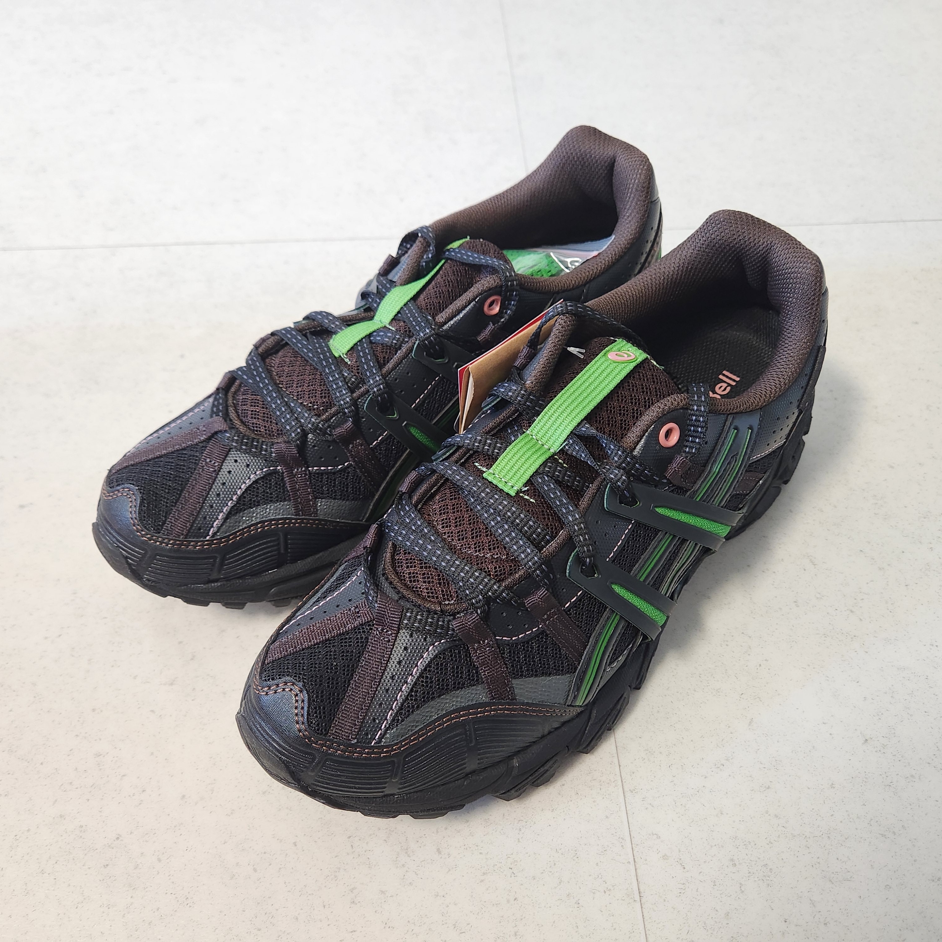 Asics x Andersson Bell Gel-Sonoma 15-50 Black Green 착용 스타일 - 1