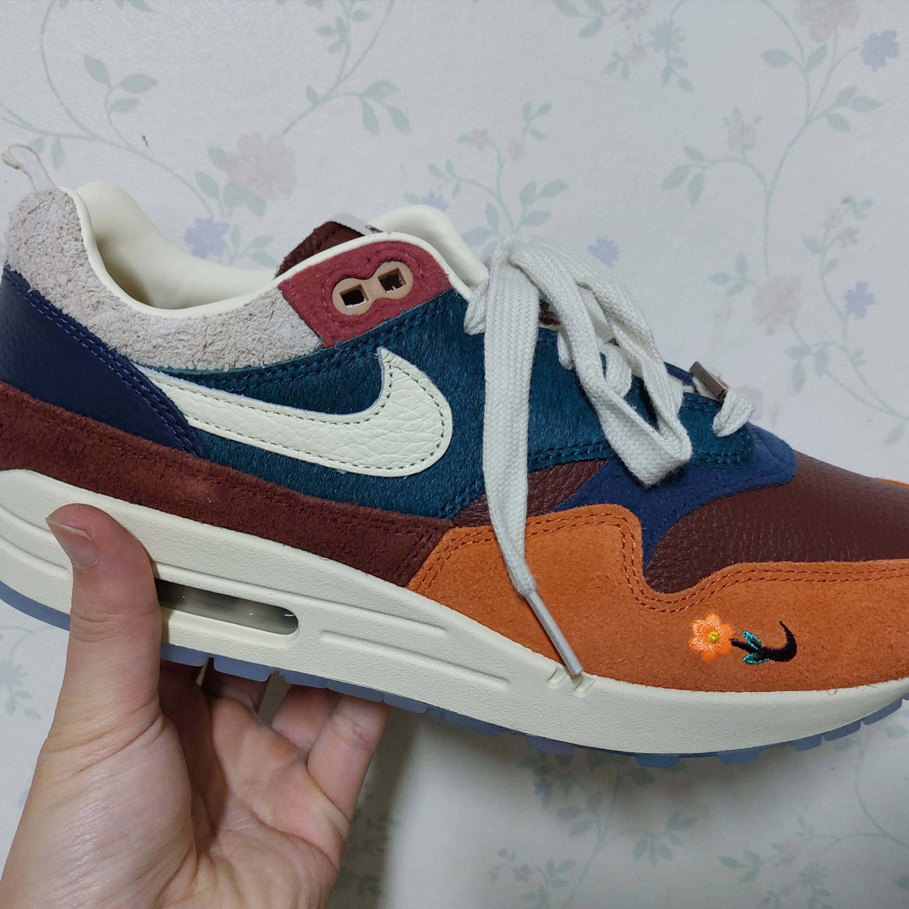 Nike x Kasina Air Max 1 SP Won-Ang Orange 착용 스타일