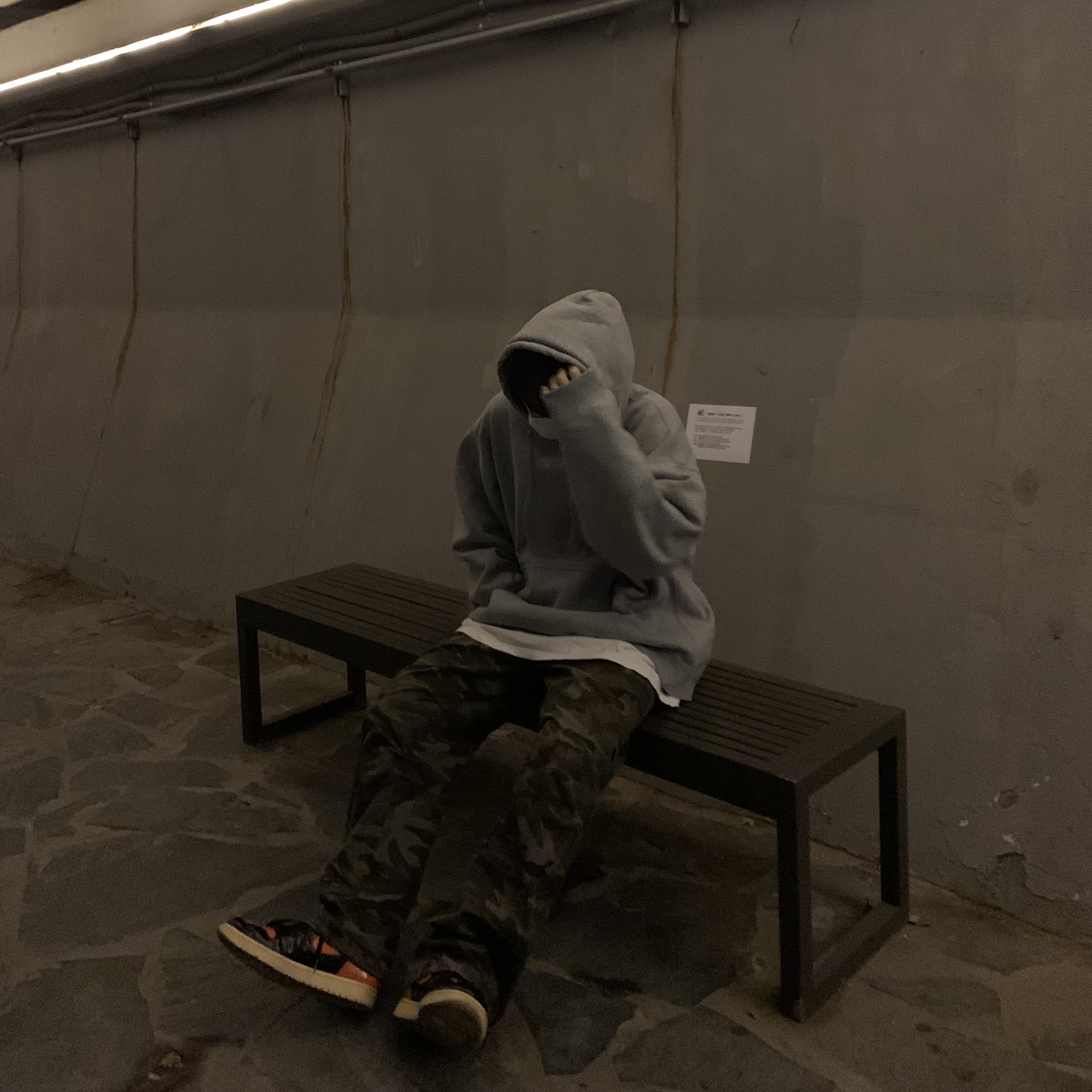 Nike x Stussy NRG RA Pullover Hoodie Dark Grey Heather (DJ9488-063), Jordan 1 Retro High Shattered Backboard 3.0 착용 스타일 - 2