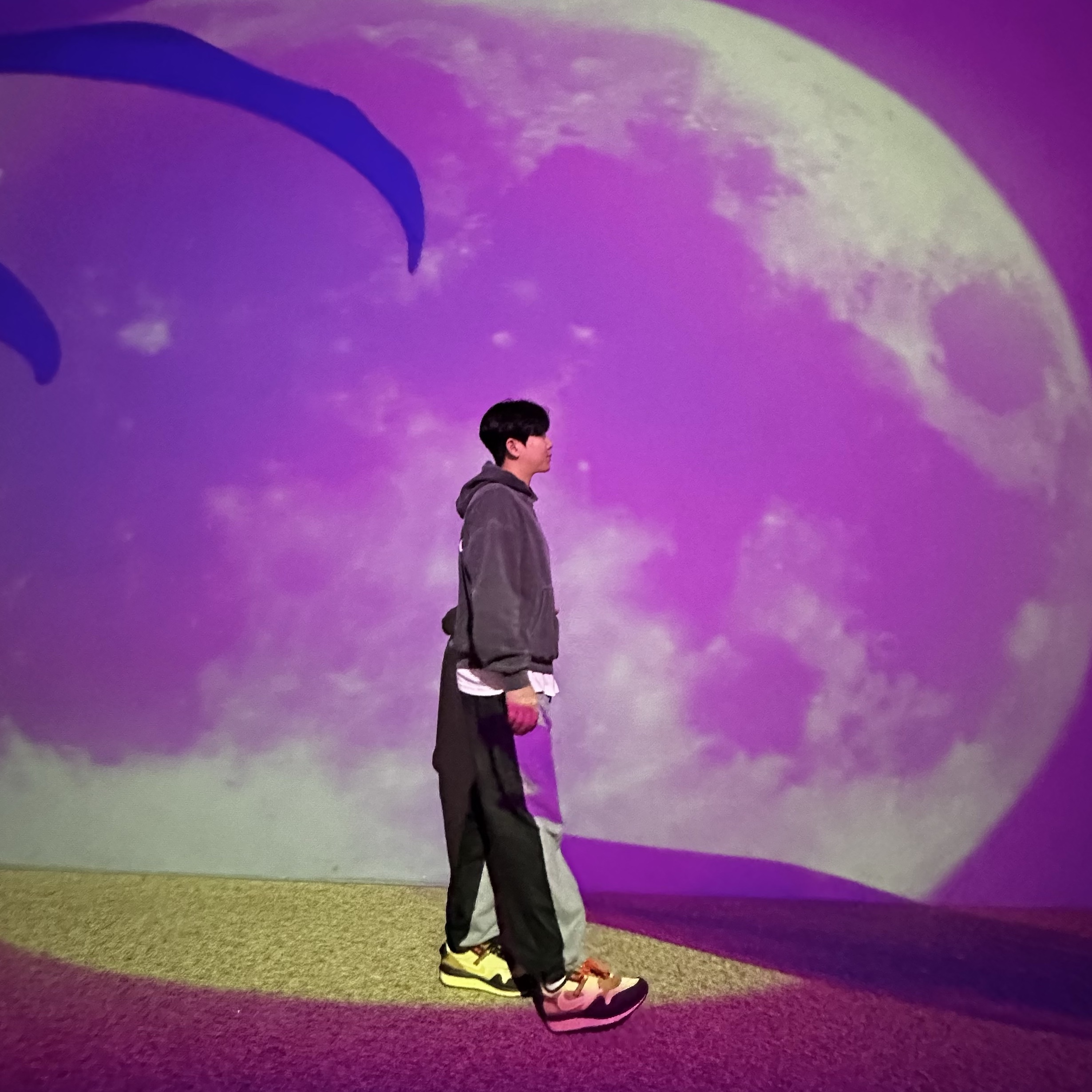 Nike x Travis Scott Air Max 1 Cact.us Brown, IAB Studio Pigment Hoodie & Sack Black 착용 스타일