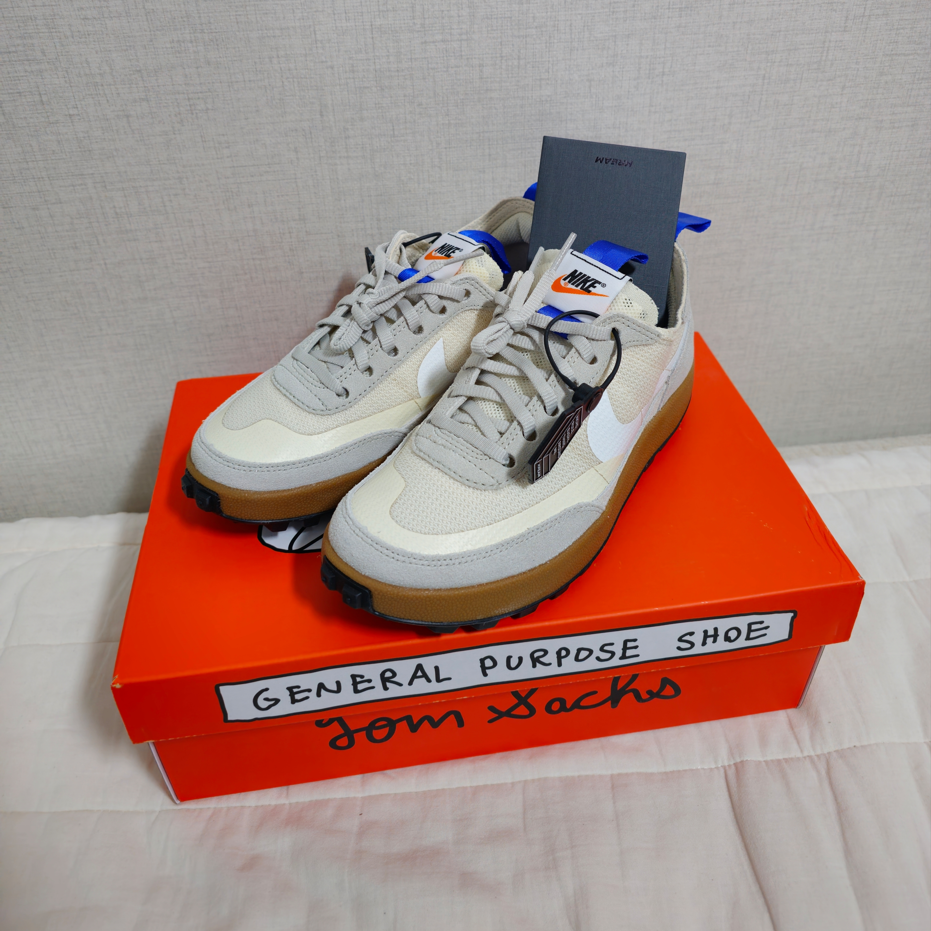 Nike x Tom Sachs General Purpose Shoe Light Cream 착용 스타일