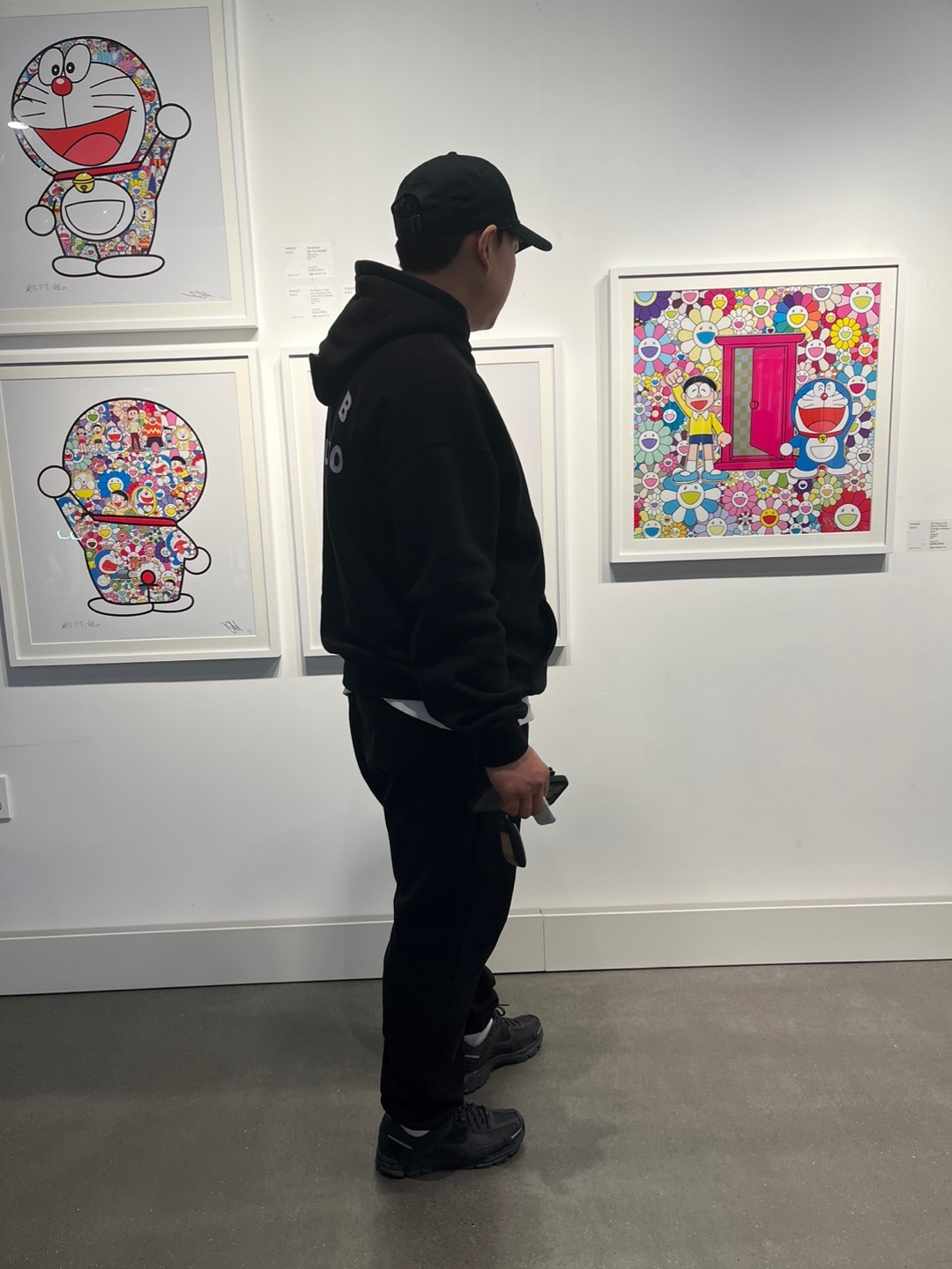IAB Studio Hoodie Black White, Nike Zoom Vomero 5 SP Anthracite 2023 착용 스타일
