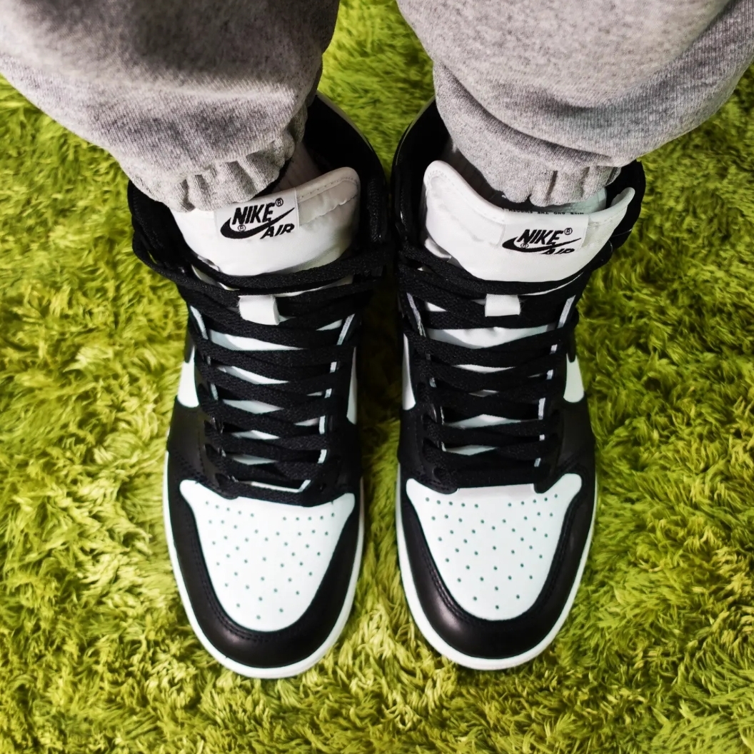 Jordan 1 High 85 Black White 착용 스타일 - 4