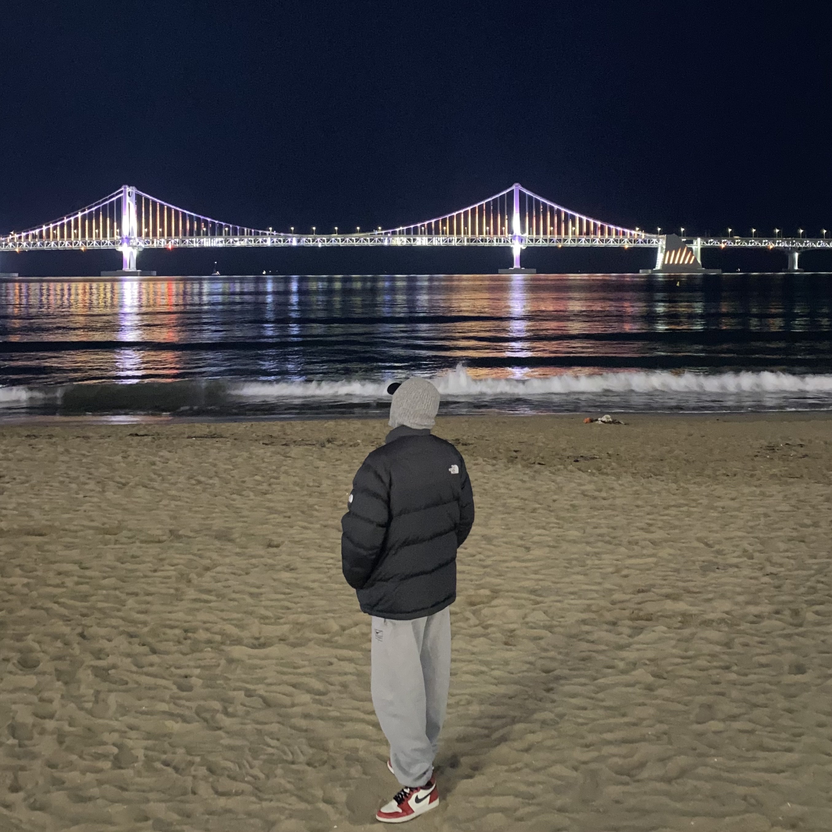 Jordan 1 Retro High OG Defiant SB LA to Chicago, The North Face 1992 Nuptse Jacket Charcoal 착용 스타일