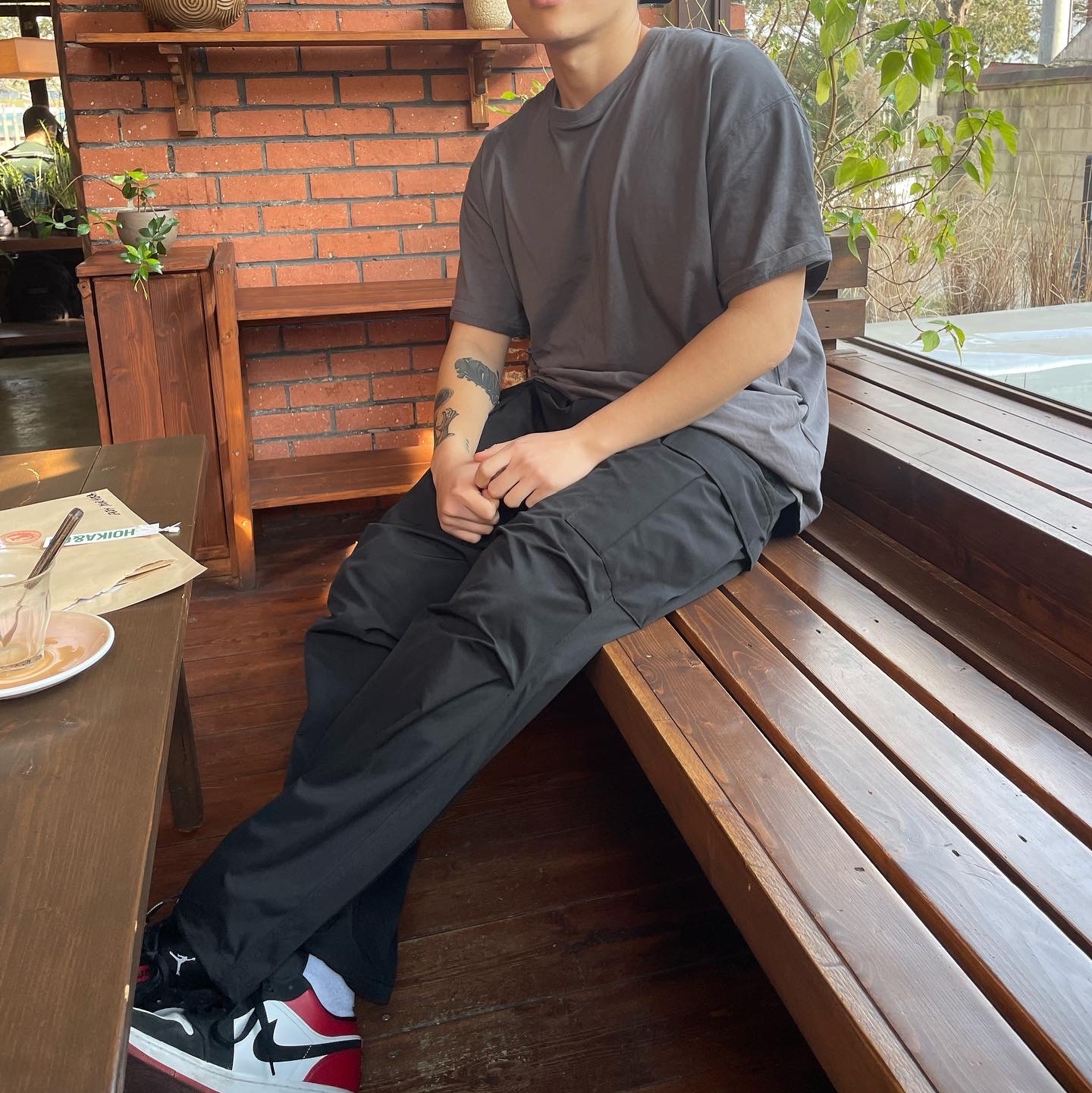 Jordan 1 Low Black Toe 착용 스타일