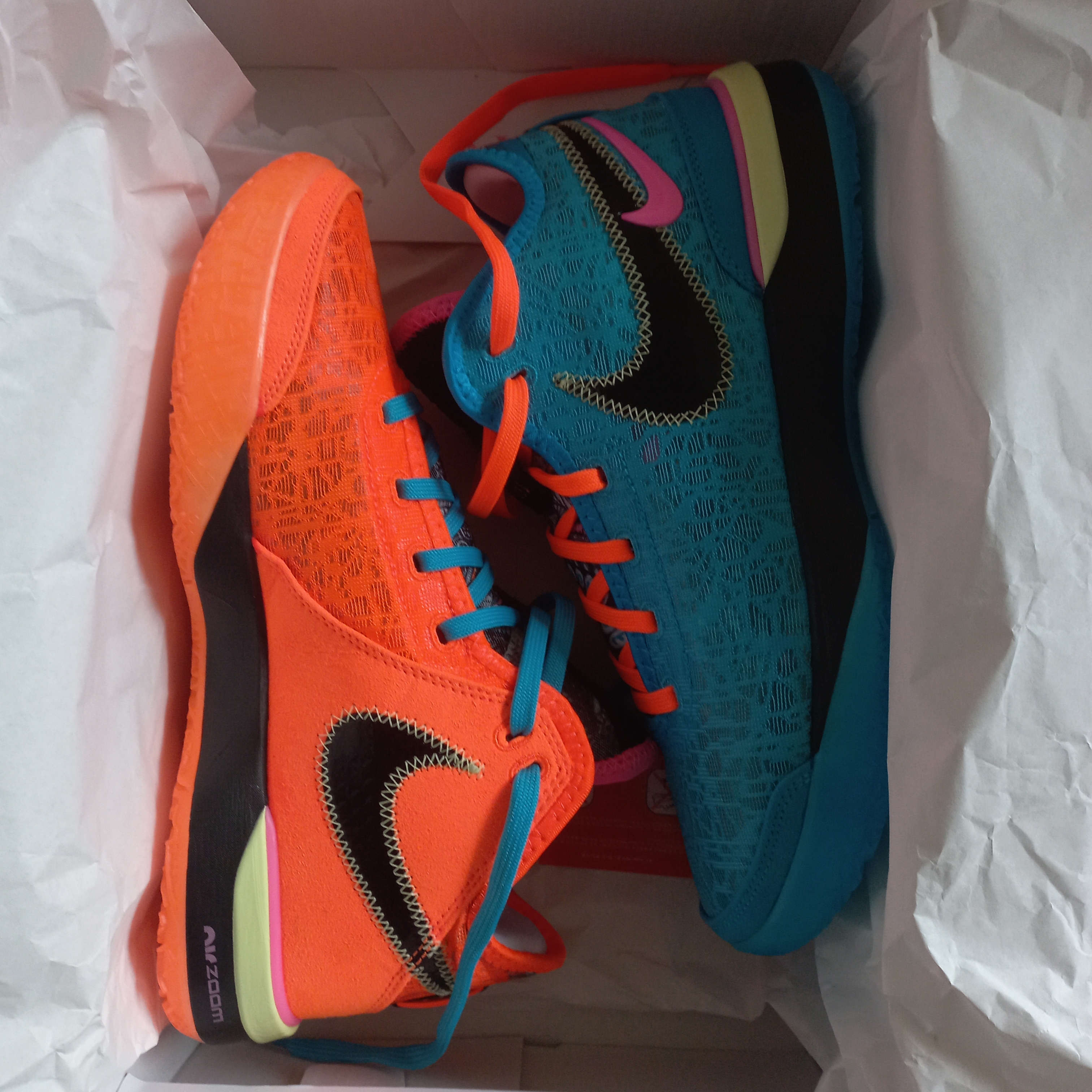 Nike LeBron NXXT Gen EP Multi Color 착용 스타일 - 1