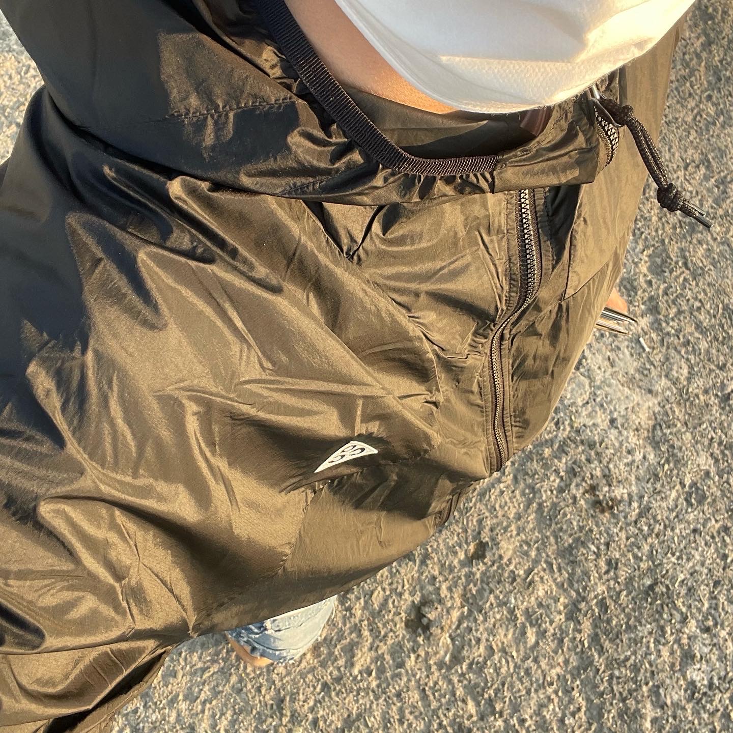 Nike x Supreme Air Force 1 Low Flax, Nike ACG Cinder Cone Windproof Jacket Black - Asia 착용 스타일 - 2
