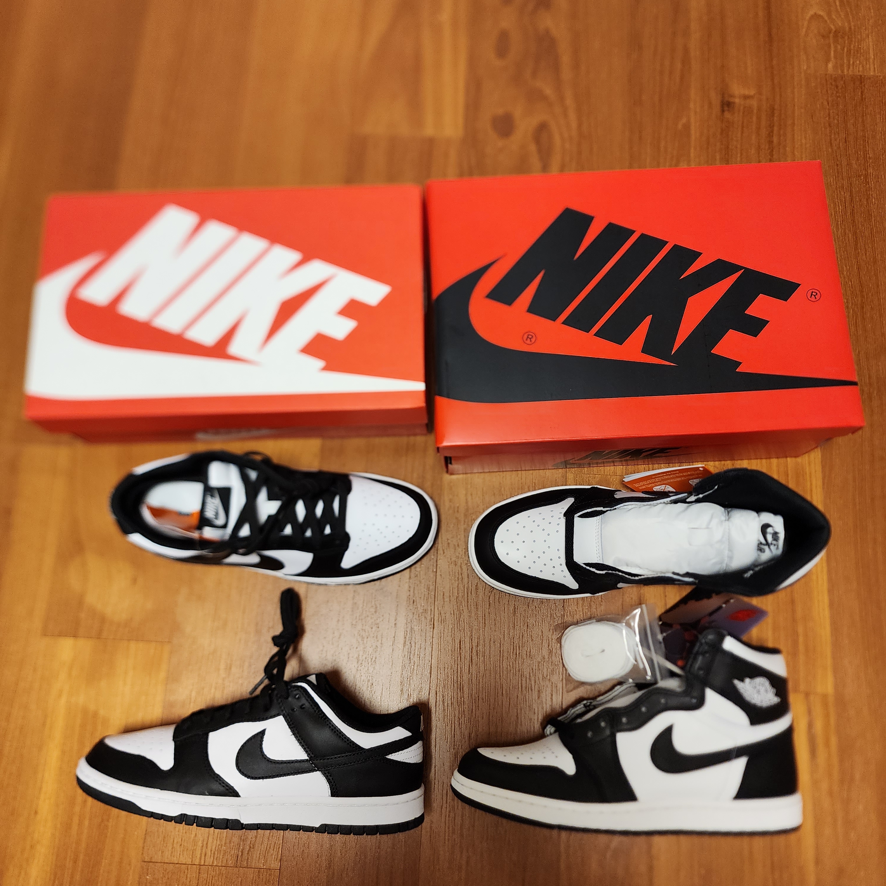 Jordan 1 High 85 Black White 착용 스타일 - 4