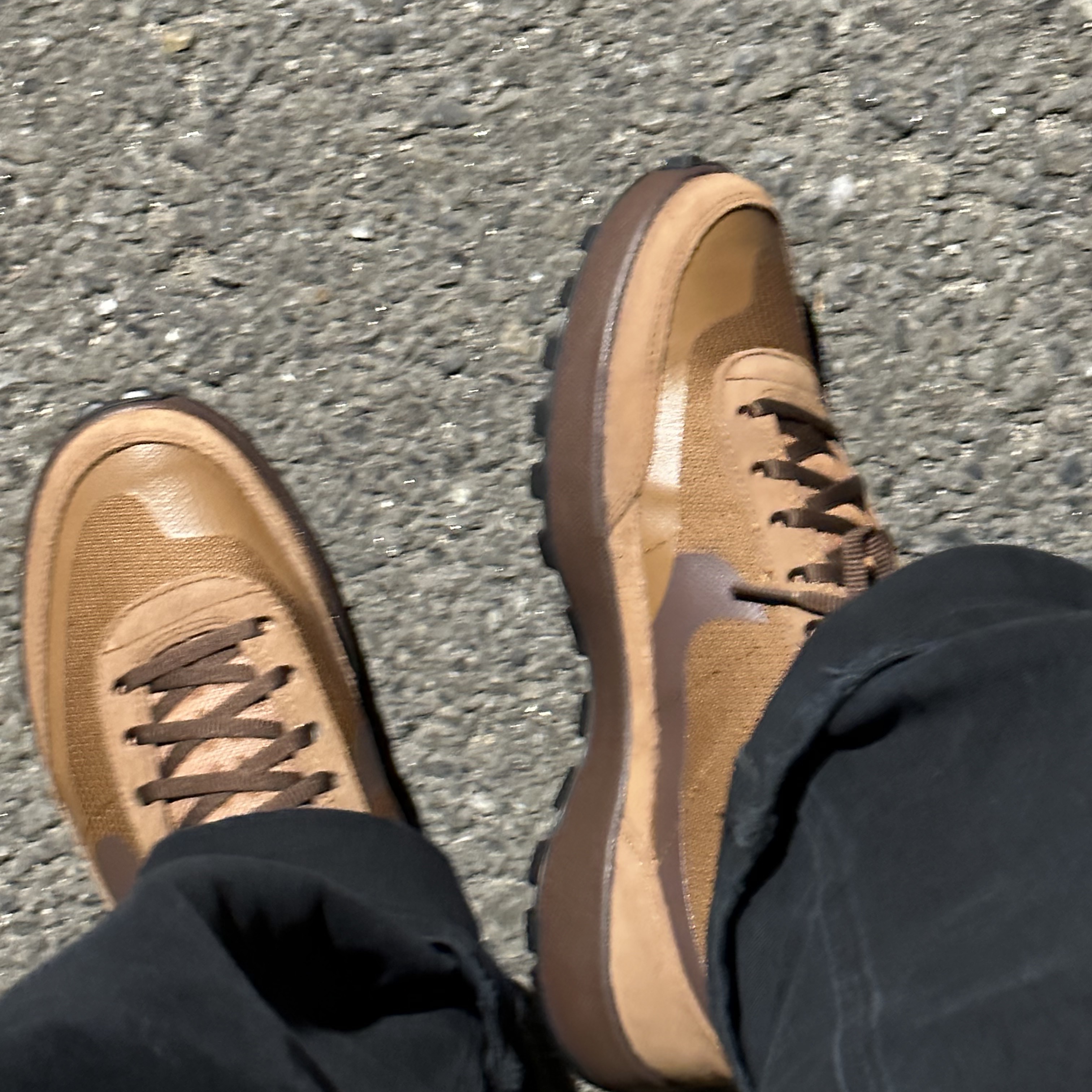 Nike x Tom Sachs General Purpose Shoe Brown 착용 스타일