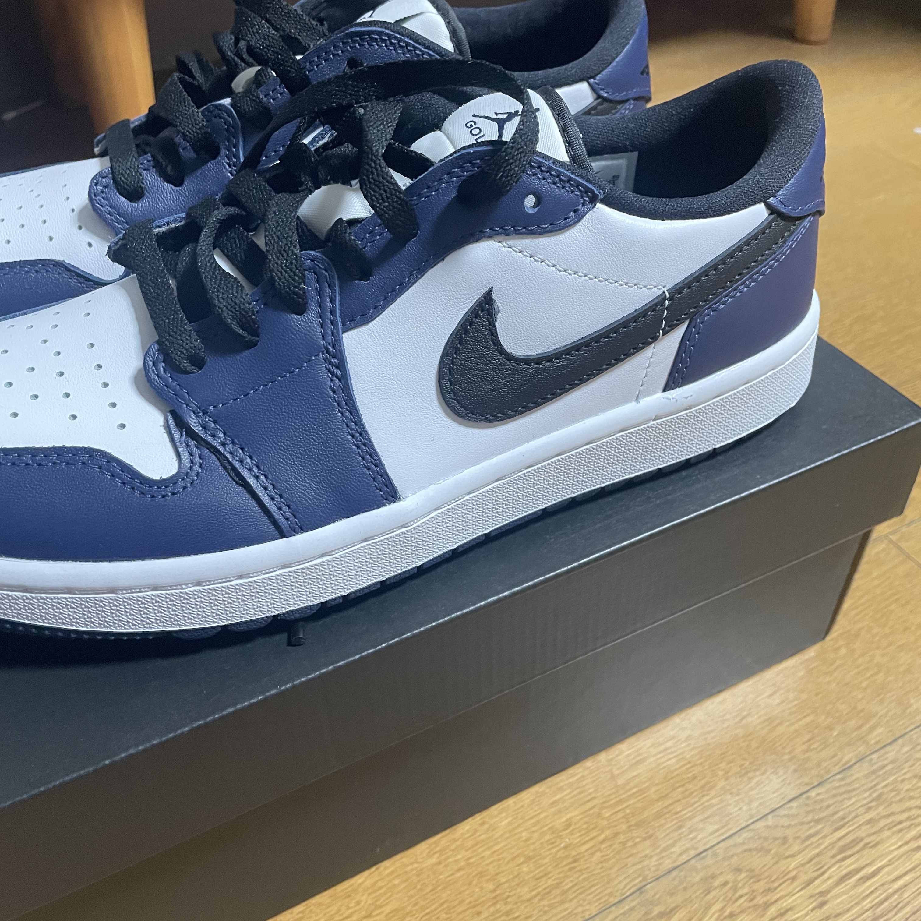 Jordan 1 Low Golf Midnight Navy 착용 스타일