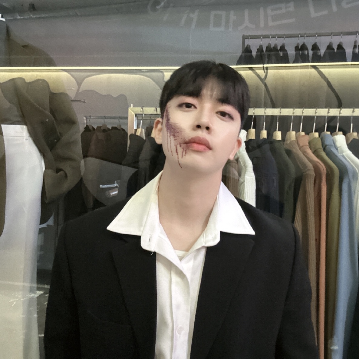 Wooyoungmi Cotton Back Logo Shirt White - 22FW 착용 스타일