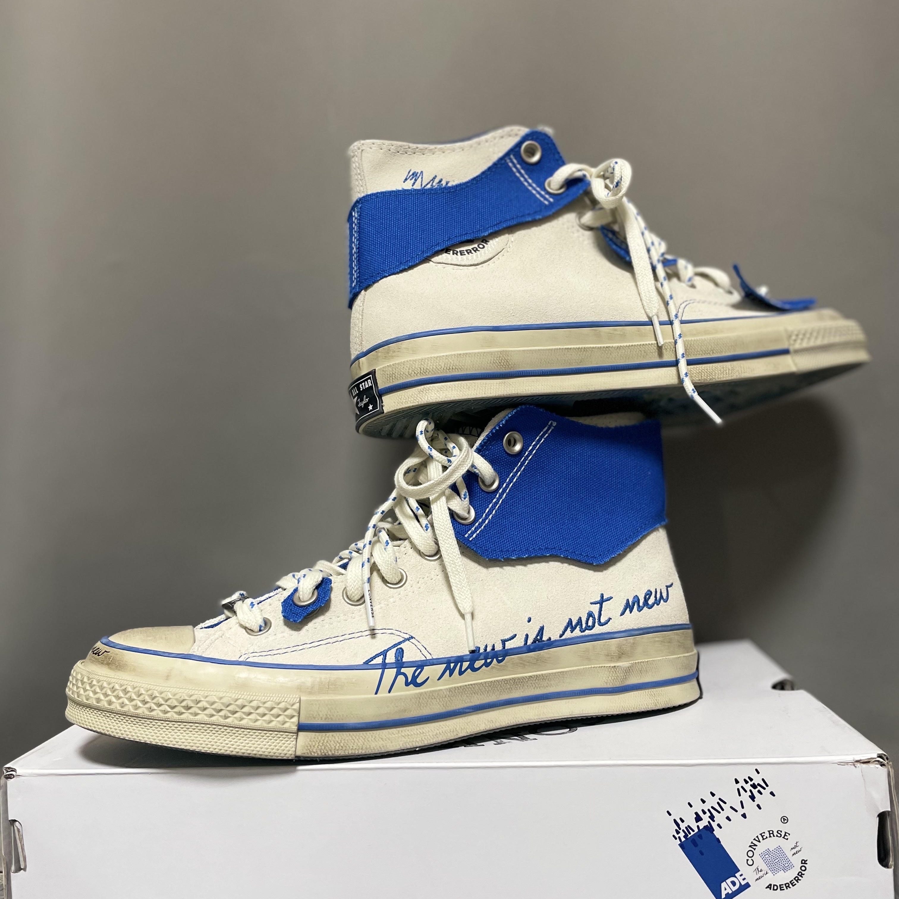 Converse x Ader Error Chuck 70 High White 착용 스타일 - 2