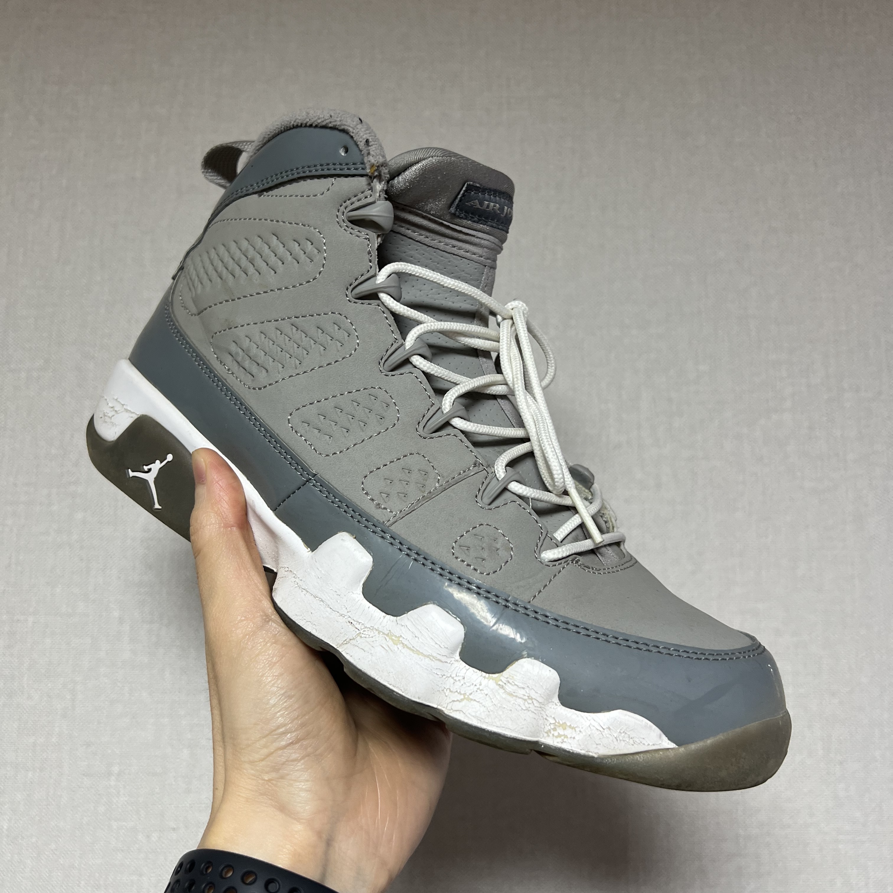 Jordan 9 Retro Cool Grey 2012 착용 스타일 - 1
