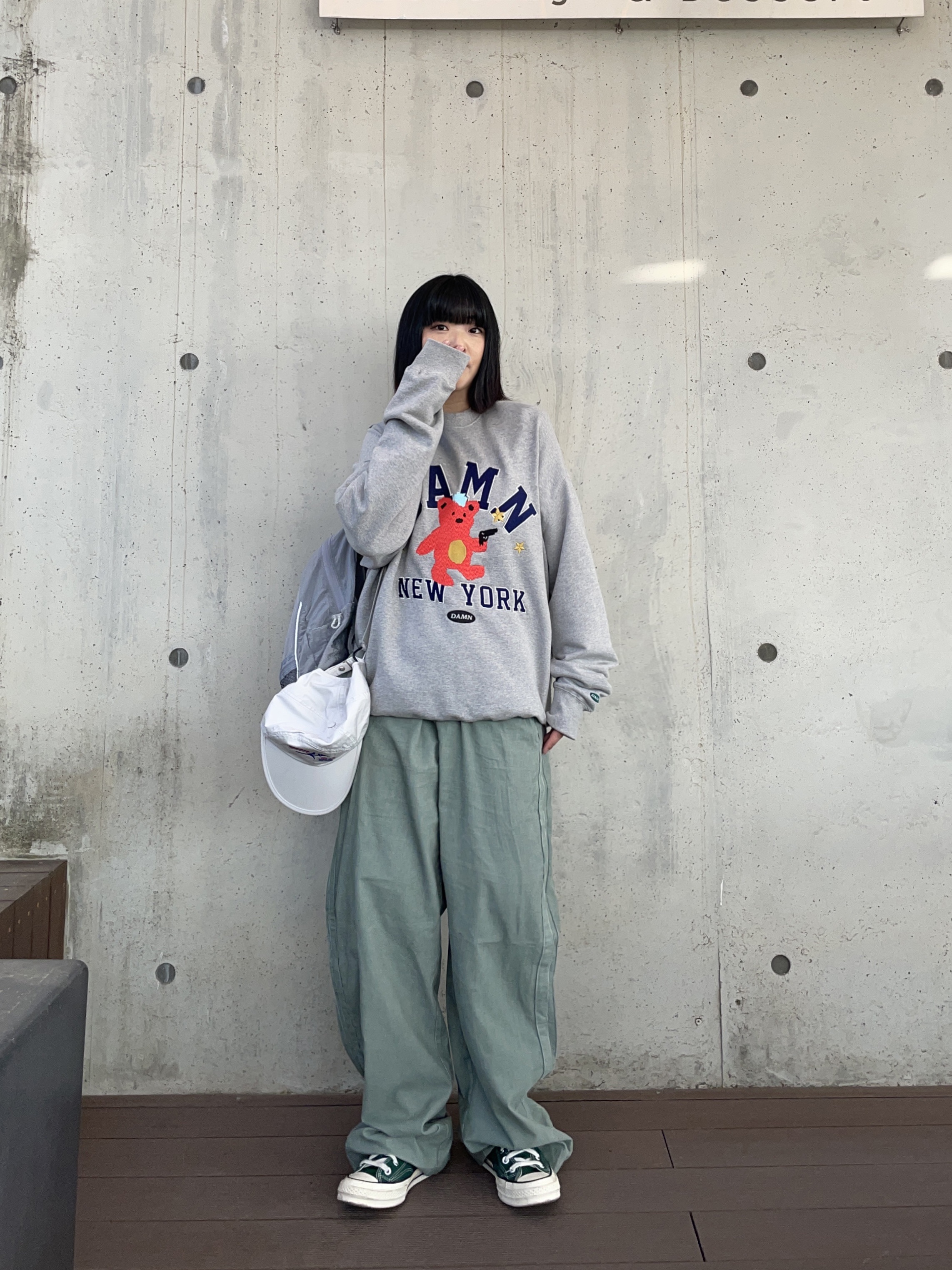 Converse Chuck 70 High Midnight Clover 착용 스타일 - 3