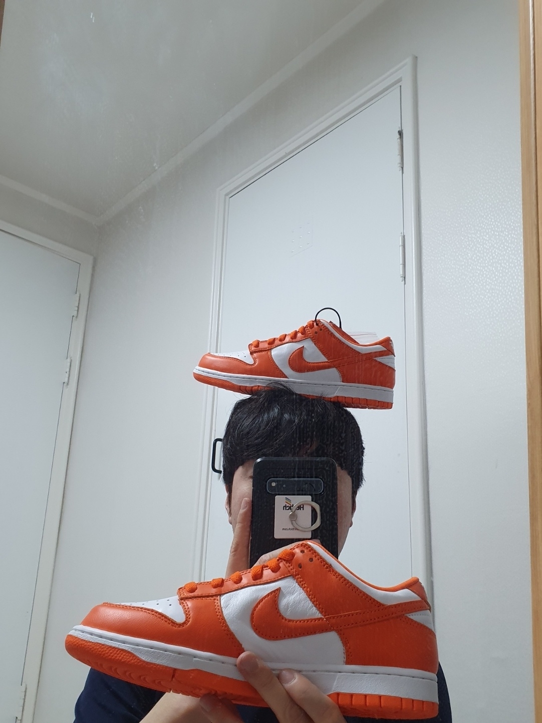 Nike Dunk Low SP Syracuse 2022 착용 스타일