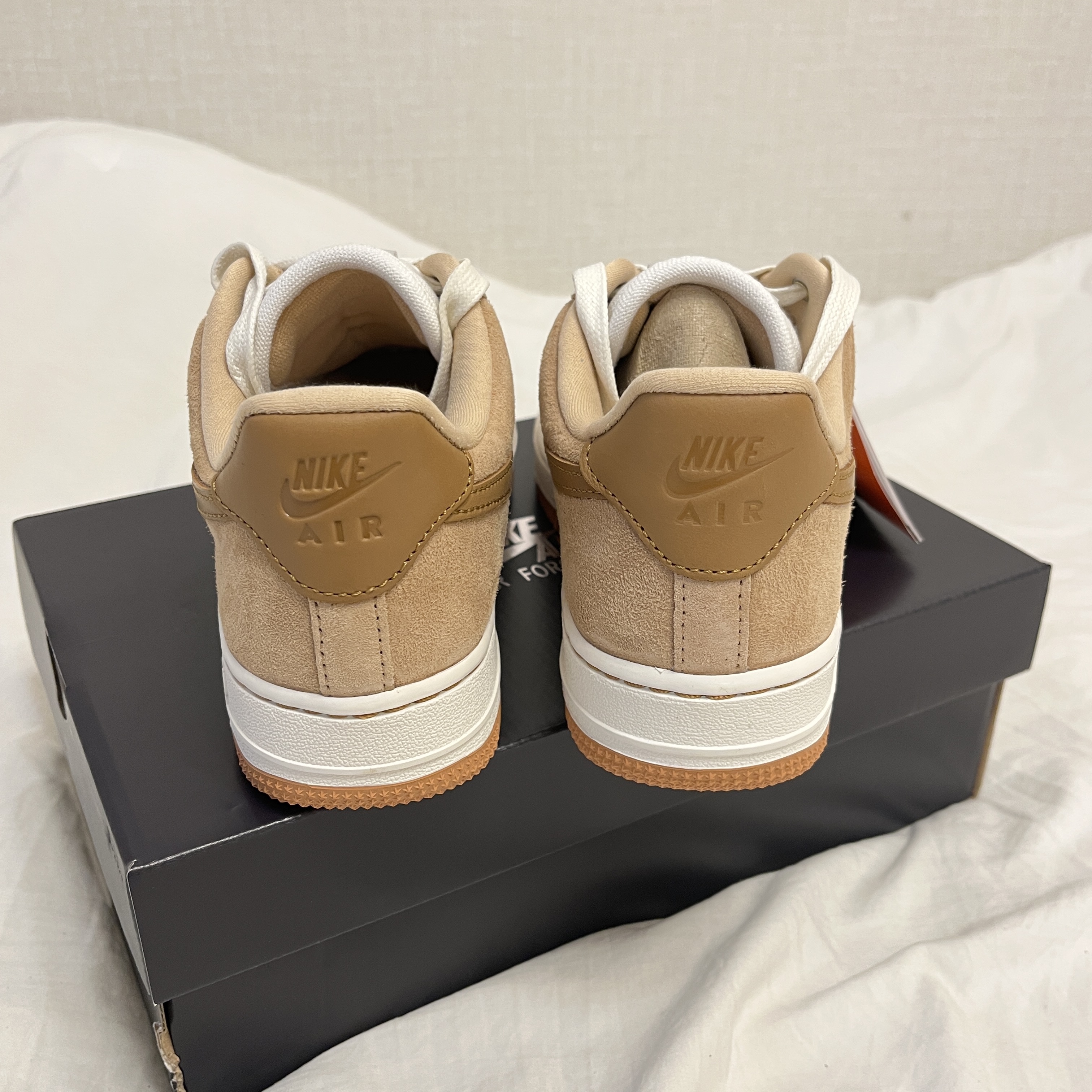 (W) Nike Air Force 1 LXX Flax 착용 스타일 - 3