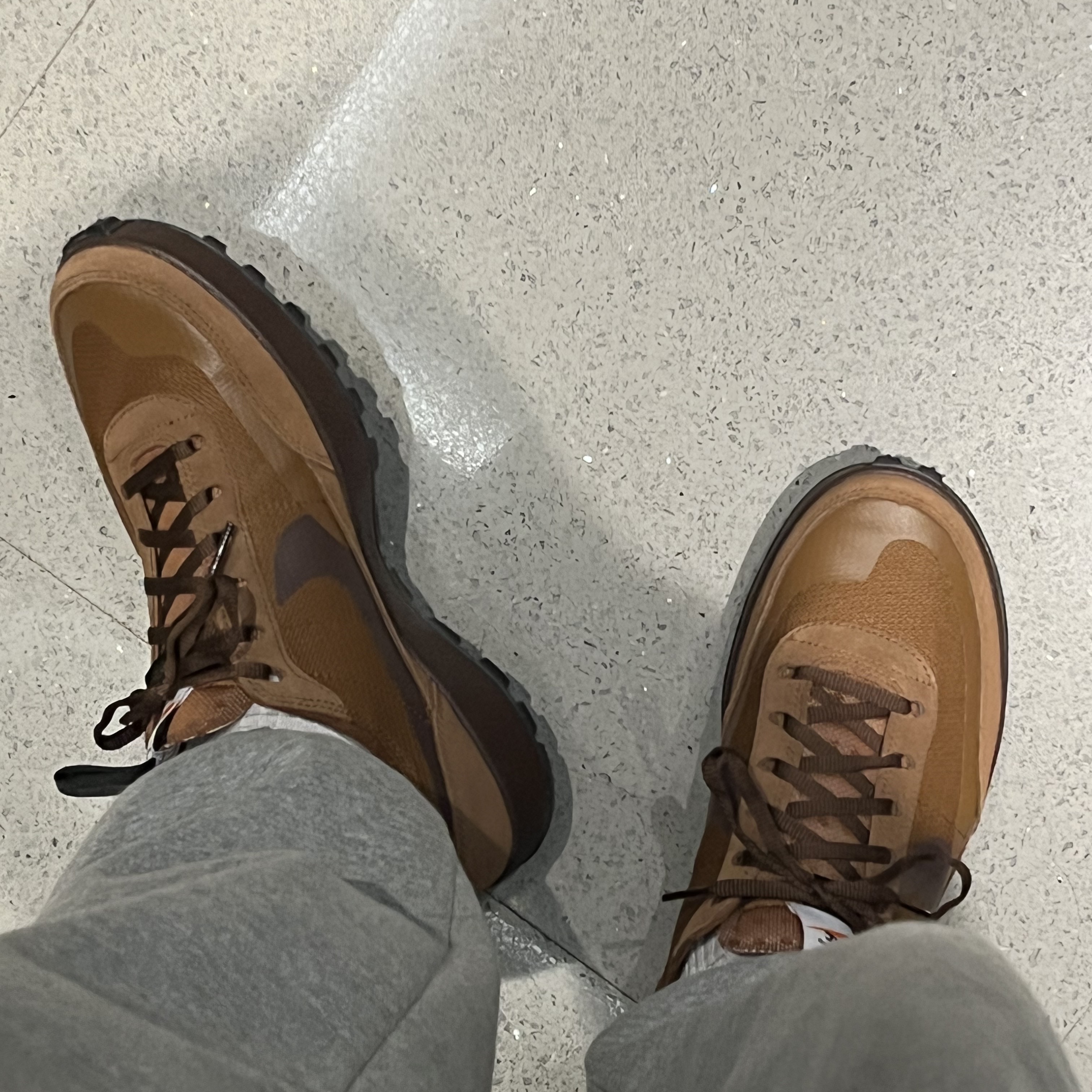 Nike x Tom Sachs General Purpose Shoe Brown 착용 스타일 - 2
