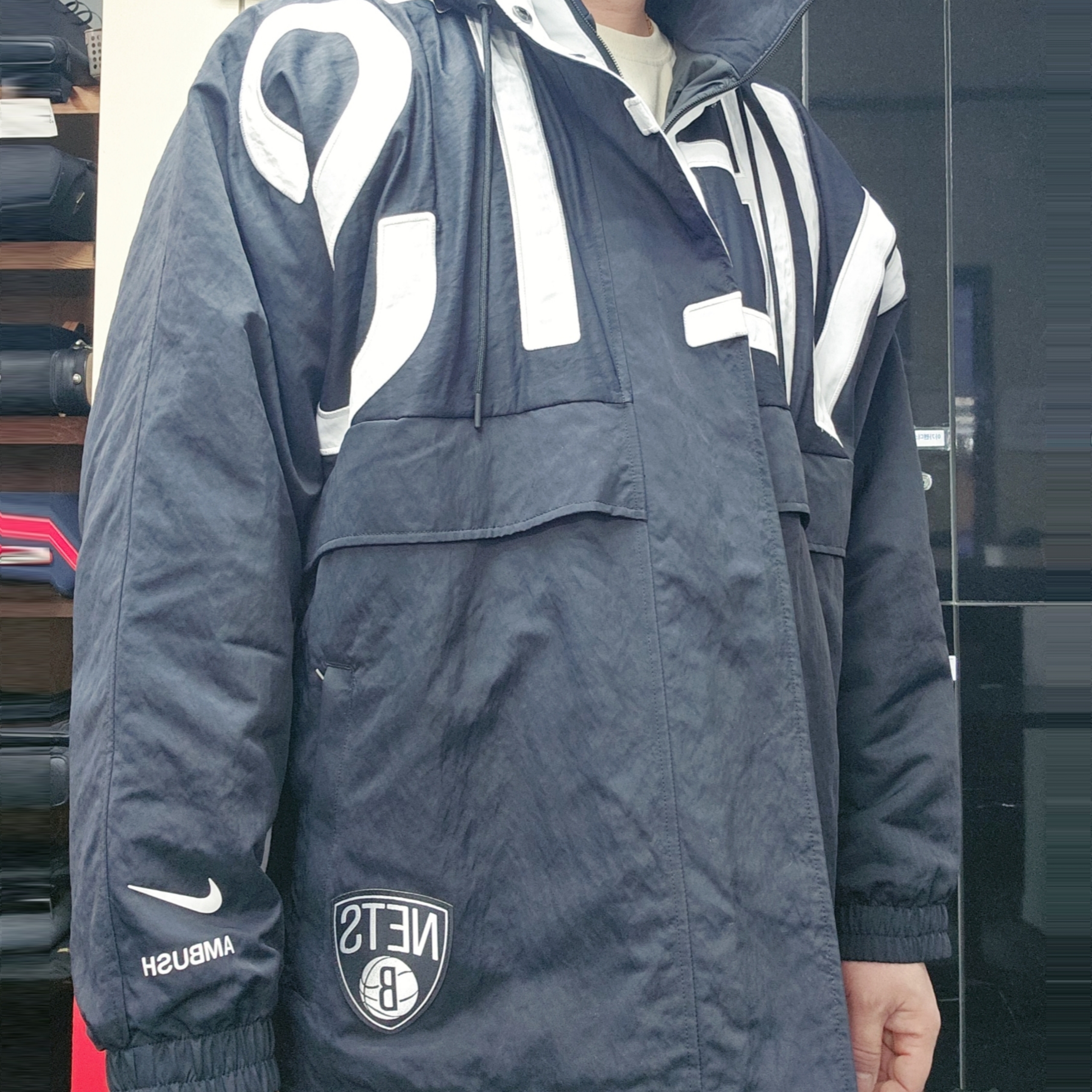 (W) Nike x Ambush NBA Collection Nets Jacket - US/EU, Stussy Built Tough T-Shirt Putty 착용 스타일