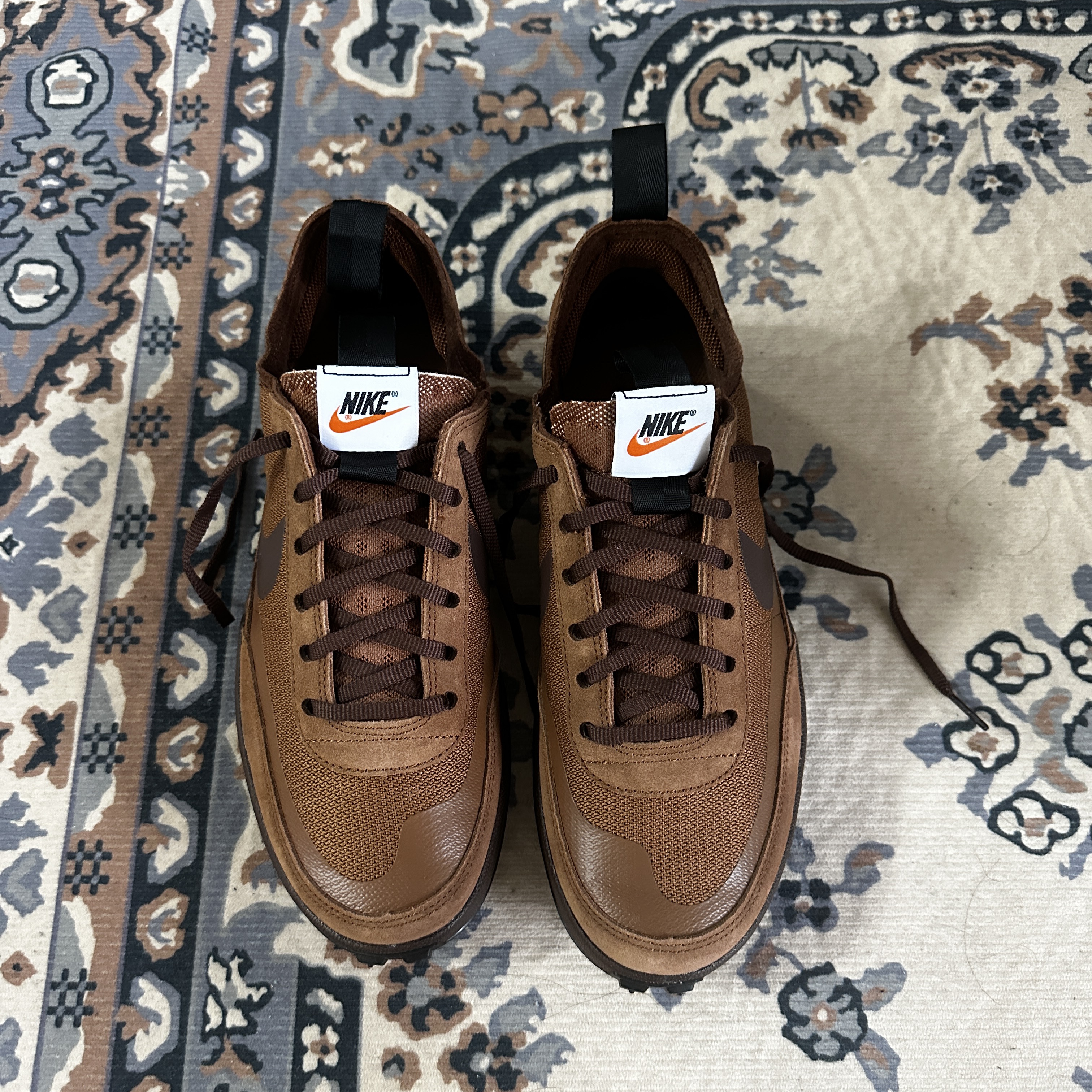 Nike x Tom Sachs General Purpose Shoe Brown 착용 스타일 - 1