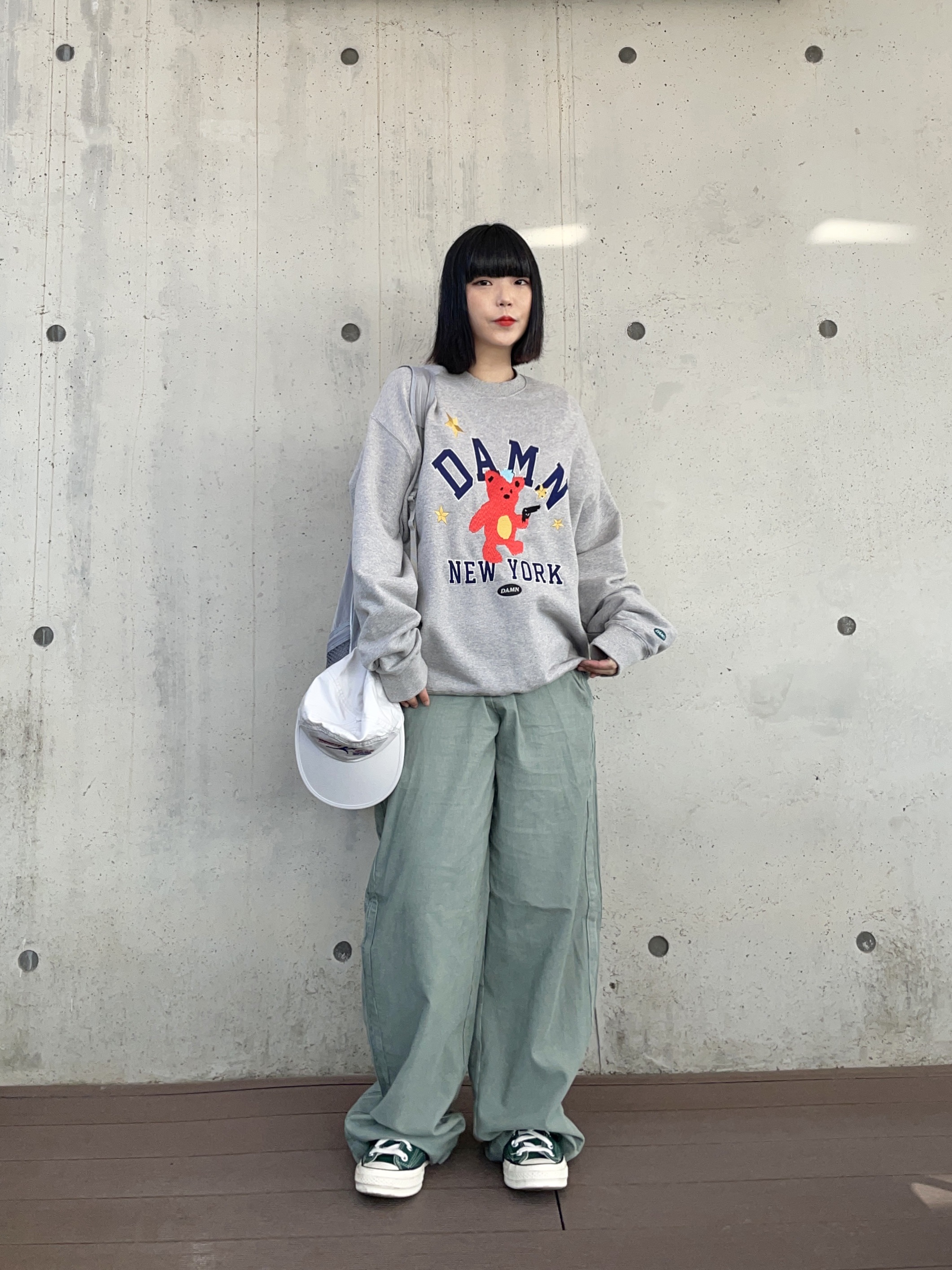 Converse Chuck 70 High Midnight Clover 착용 스타일 - 1