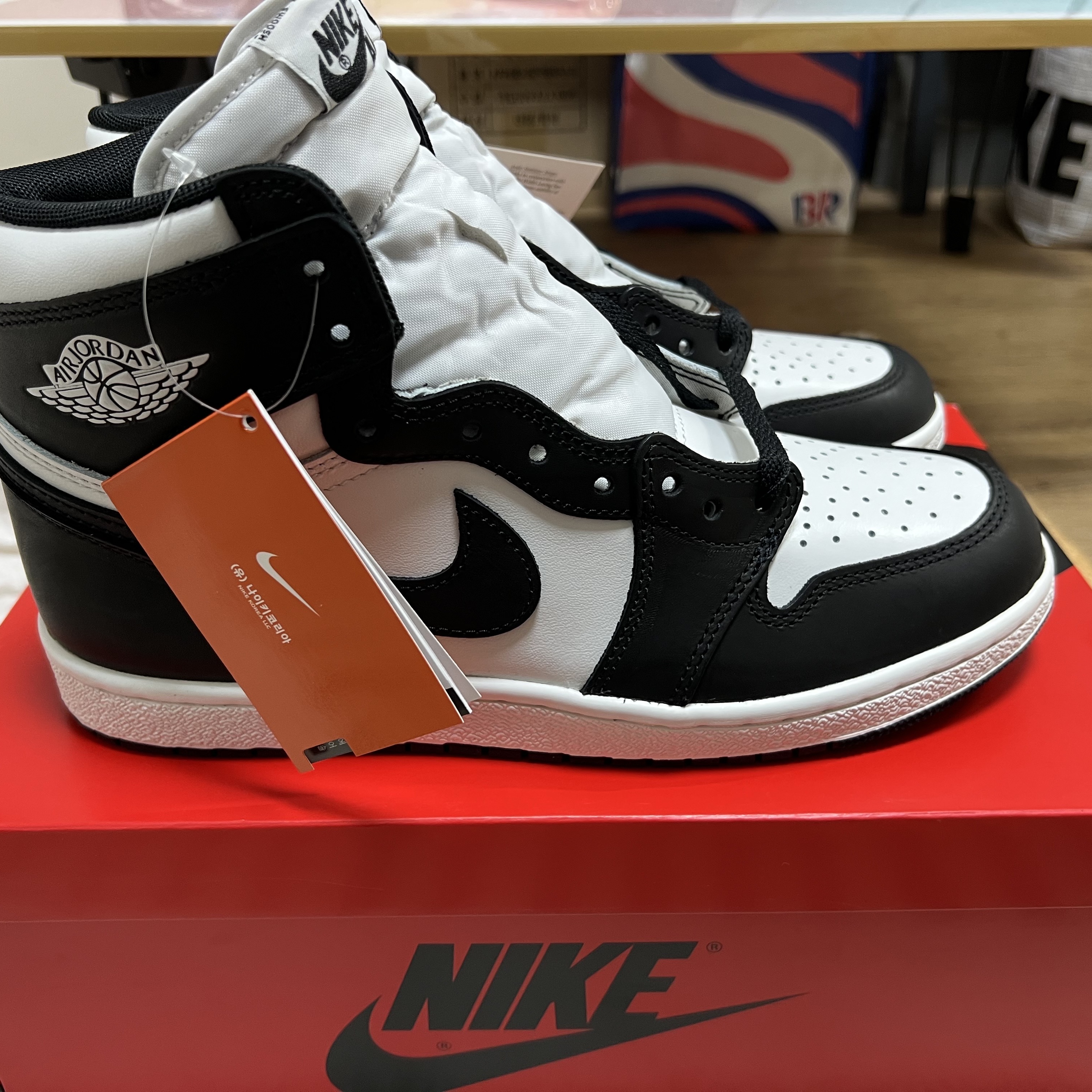 Jordan 1 High 85 Black White 착용 스타일