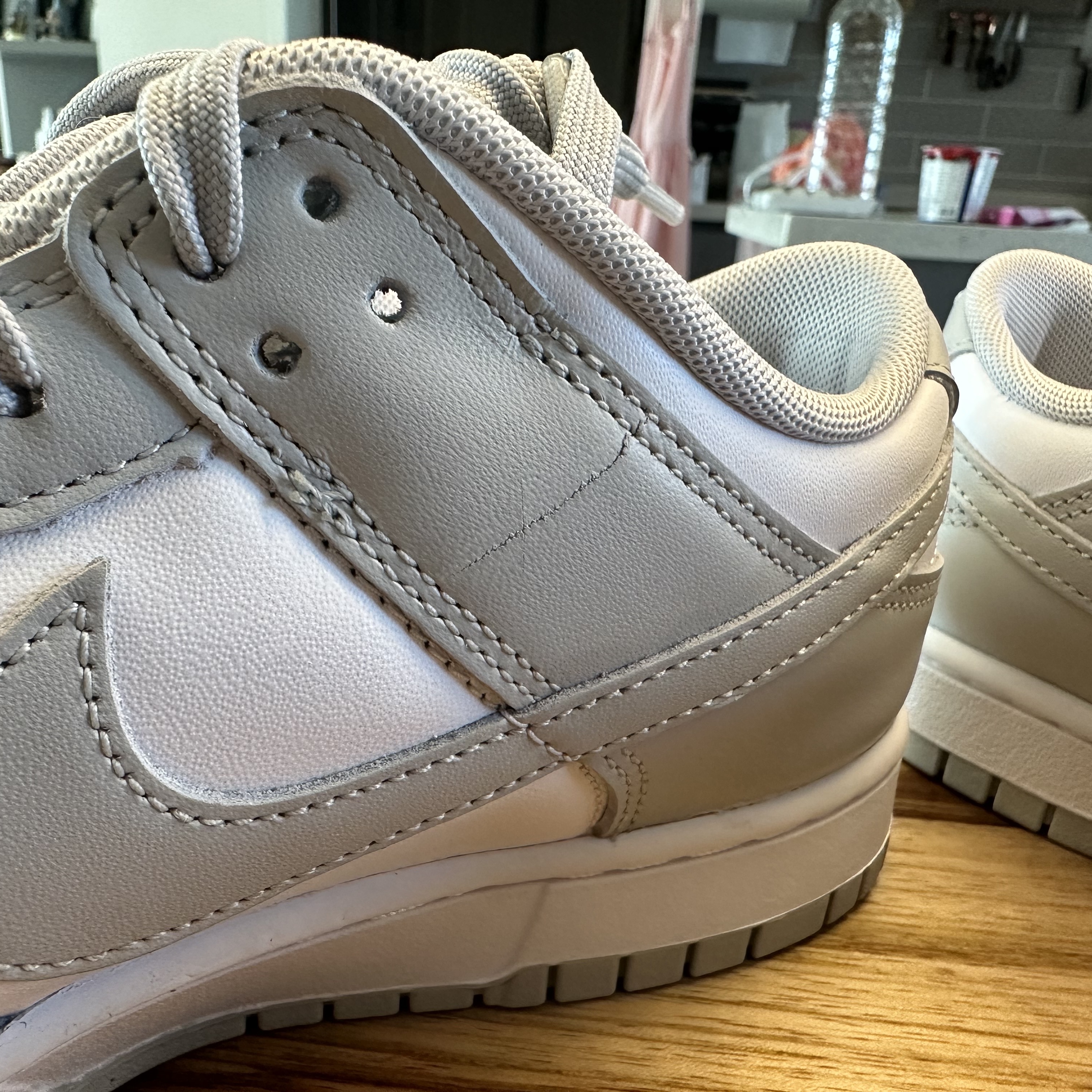 Nike Dunk Low Retro Grey Fog 착용 스타일 - 1