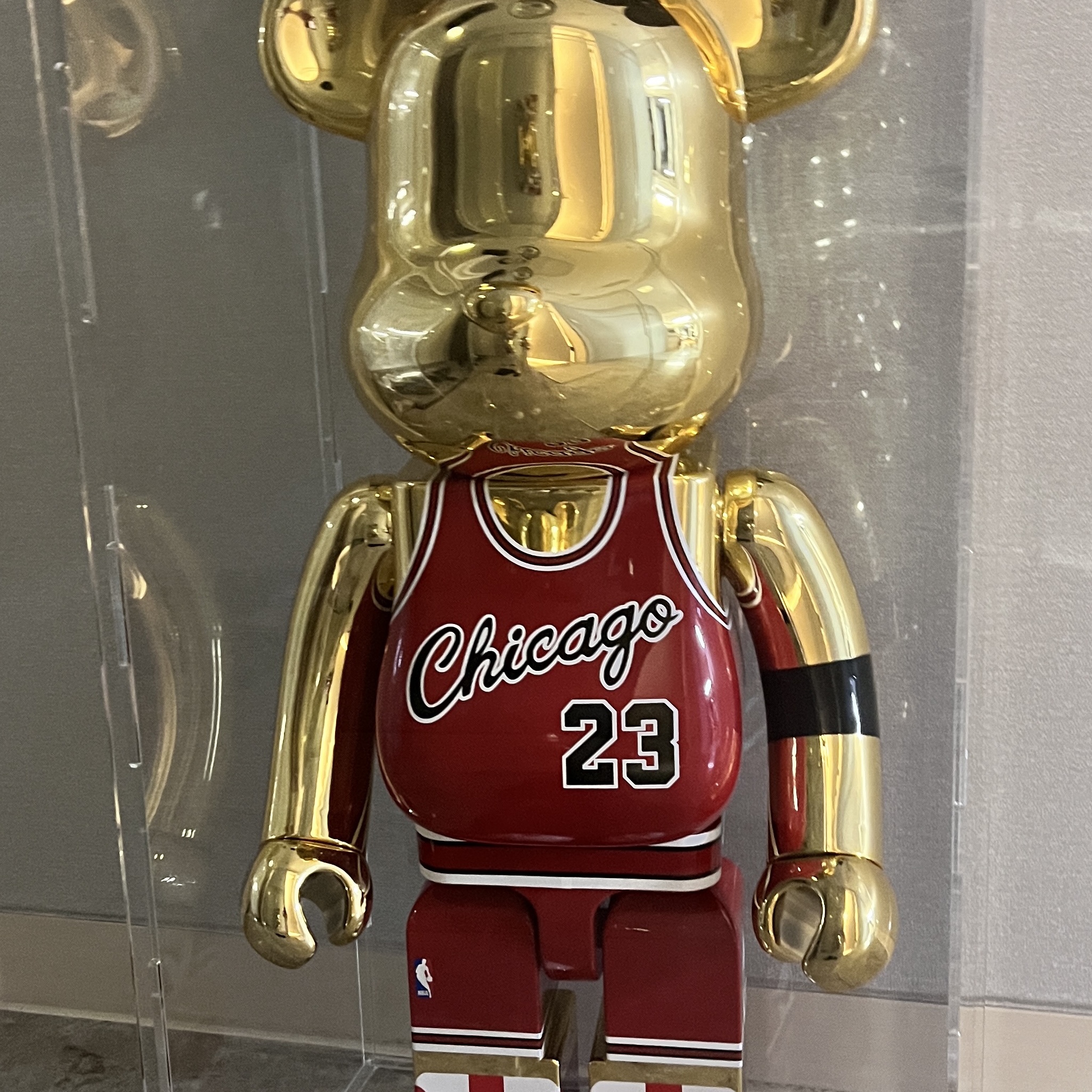 Bearbrick NBA Michael Jordan 1985 Rookie Jersey 1000% 착용 스타일