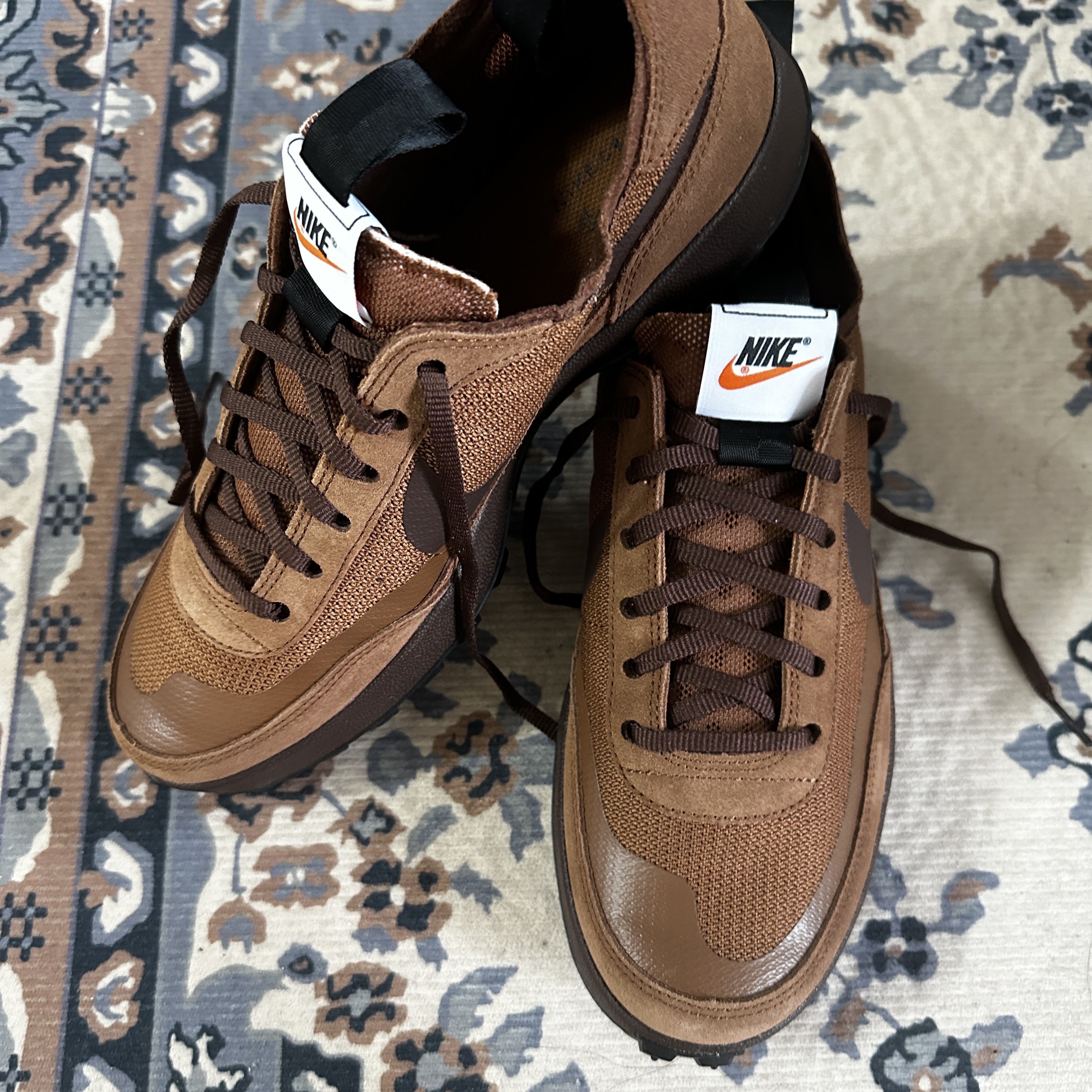 Nike x Tom Sachs General Purpose Shoe Brown 착용 스타일 - 3