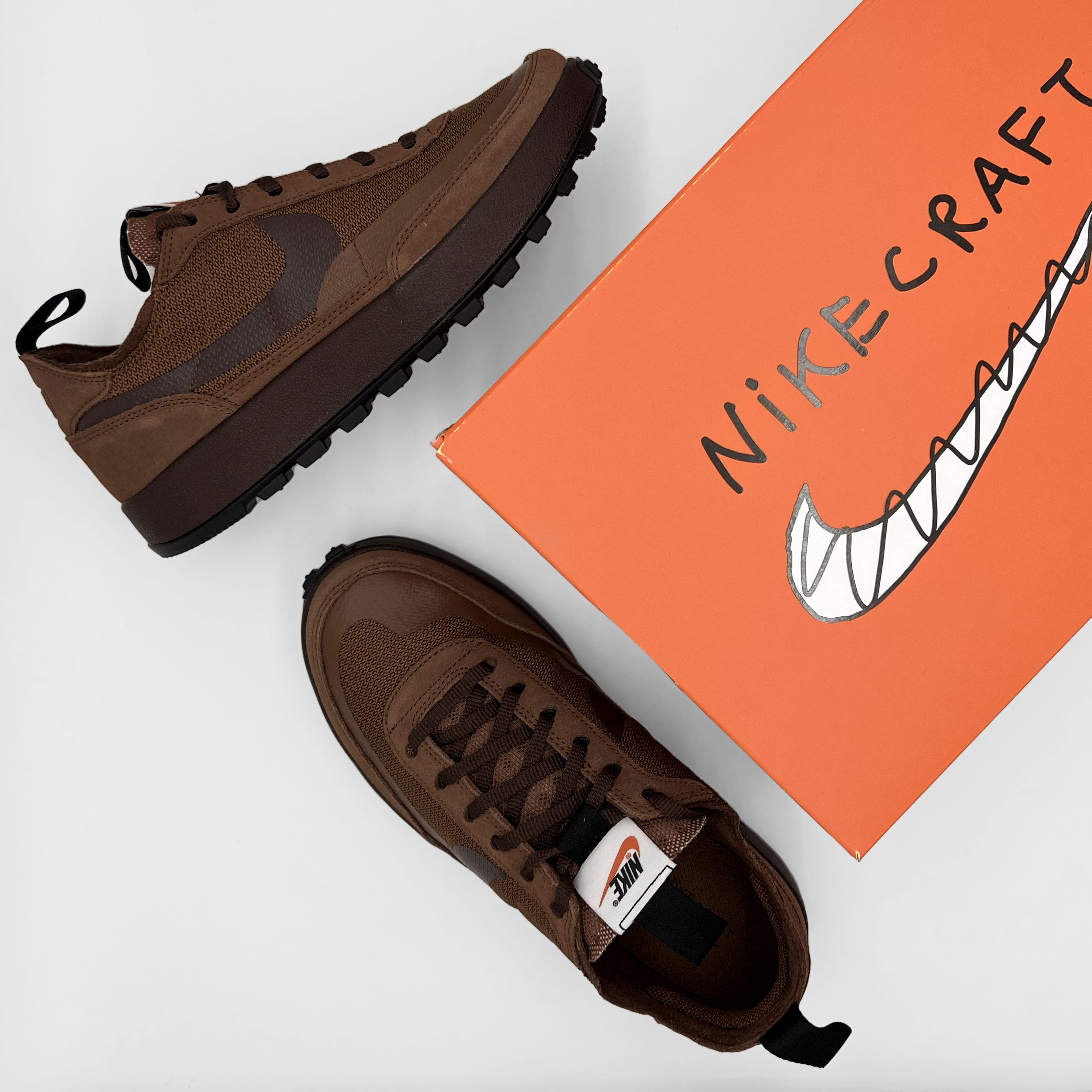 Nike x Tom Sachs General Purpose Shoe Brown 착용 스타일 - 5