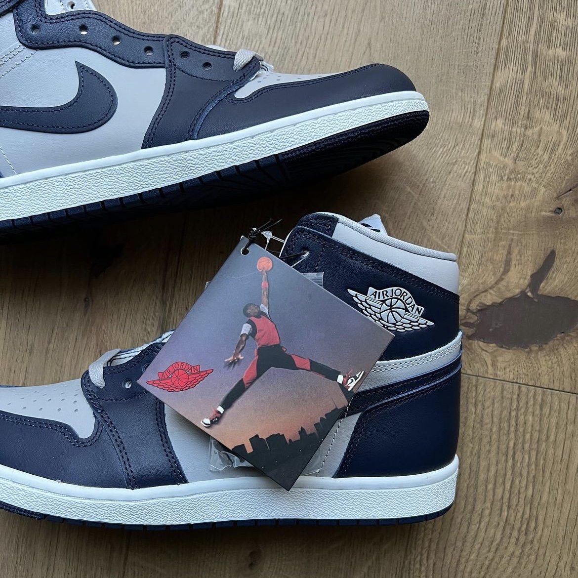 Nike Terminator High Granite and Dark Obsidian 착용 스타일