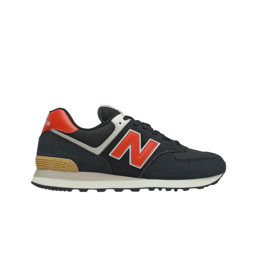 New Balance 574 Black Ghost Pepper