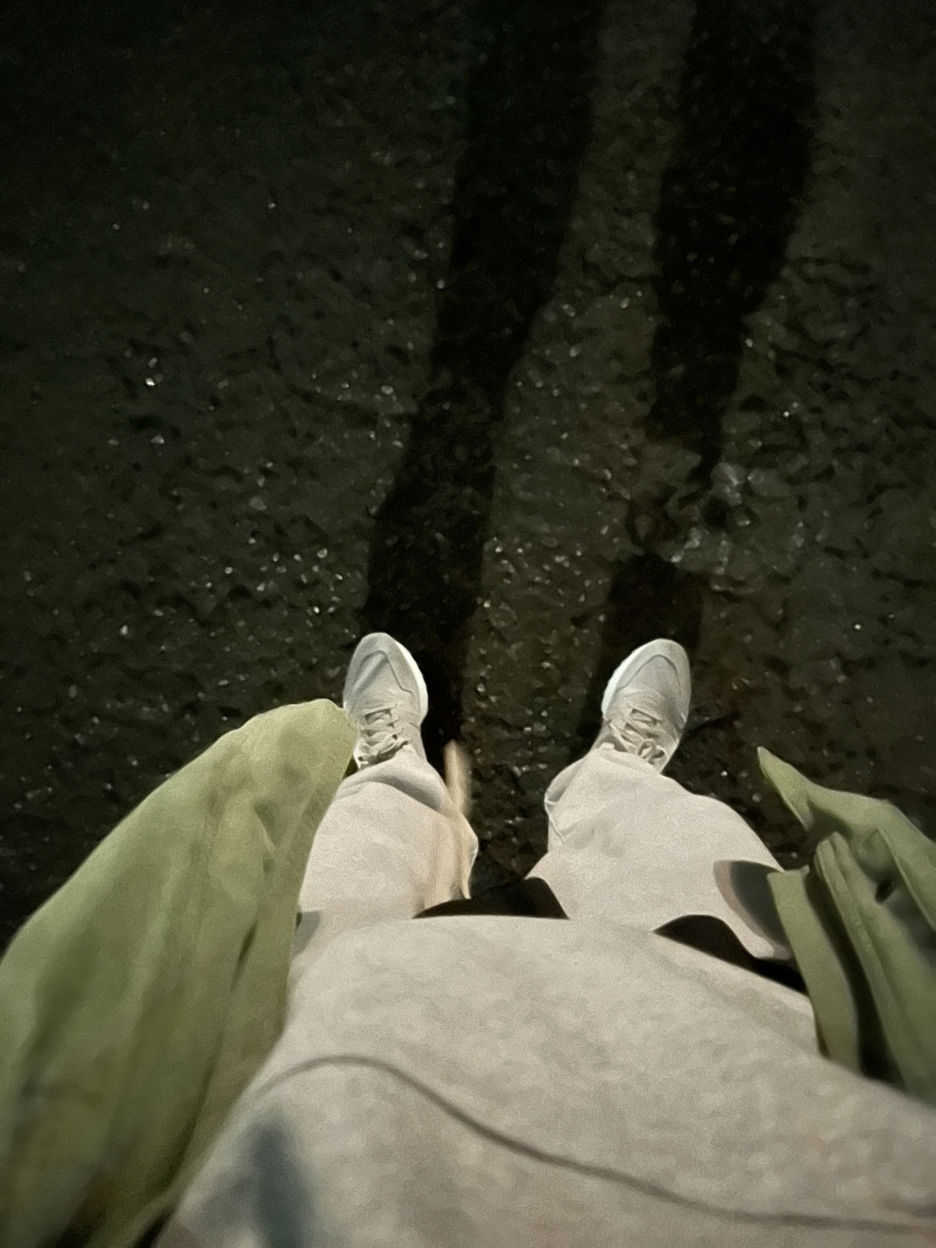 Fear of God Vintage Runner Tortora, Fear of God The Vintage Sweatpants Vintage Paris Sky 착용 스타일 - 1