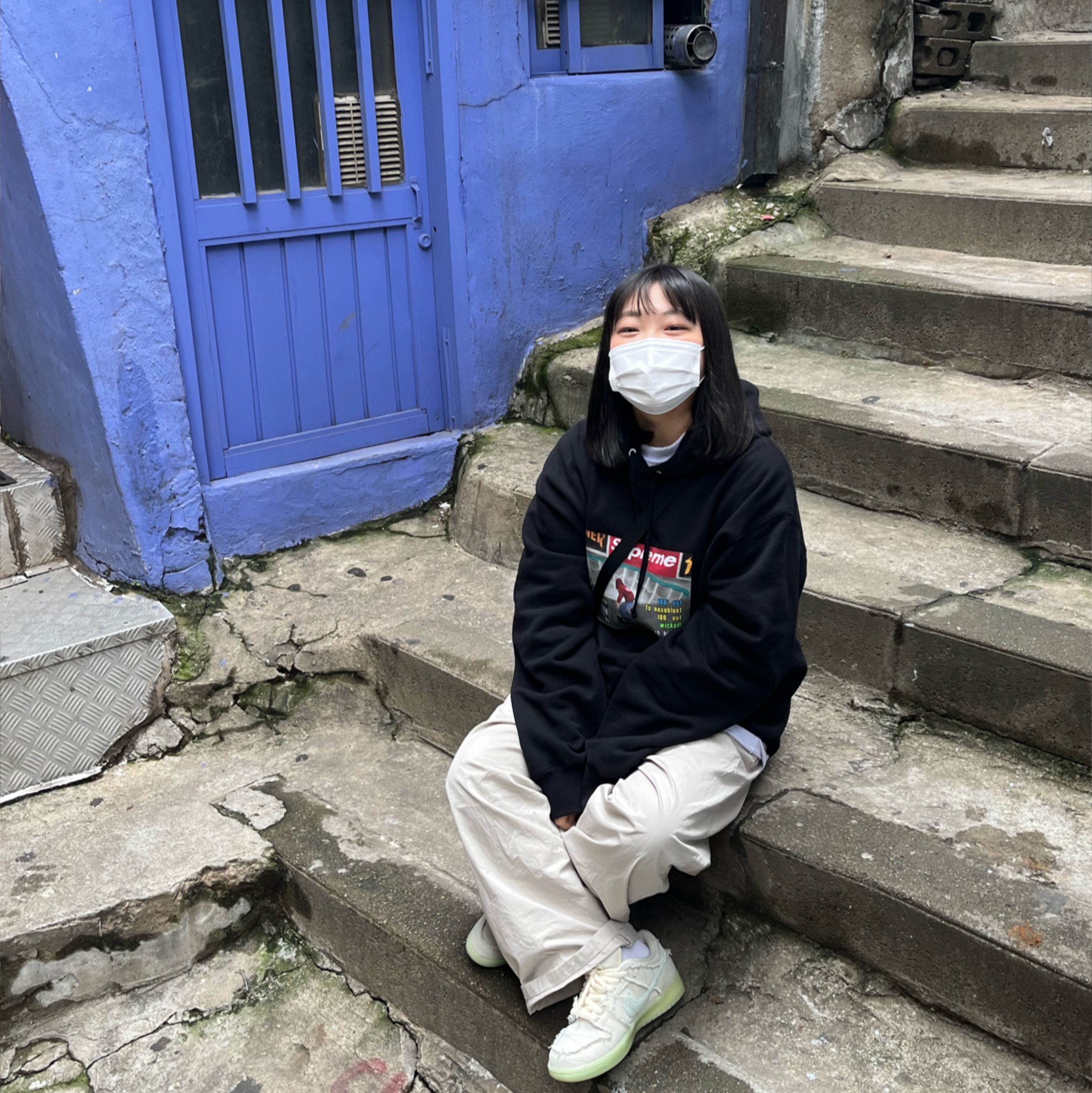 Supreme x Thrasher Hooded Sweatshirt Black - 21FW, Nike SB Dunk Low Pro Premium Mummy 착용 스타일 - 2