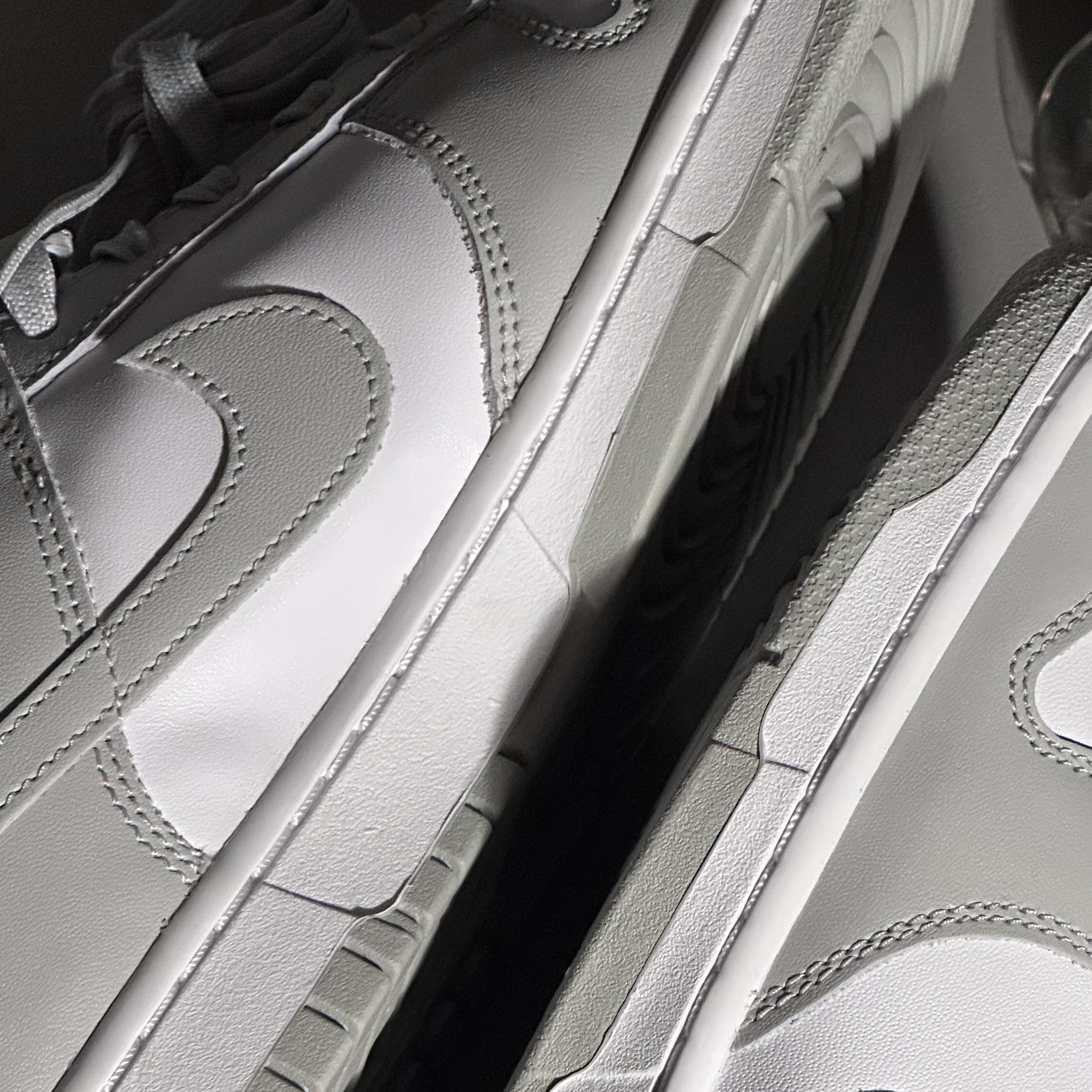 Nike Dunk Low Retro Grey Fog 착용 스타일 - 2