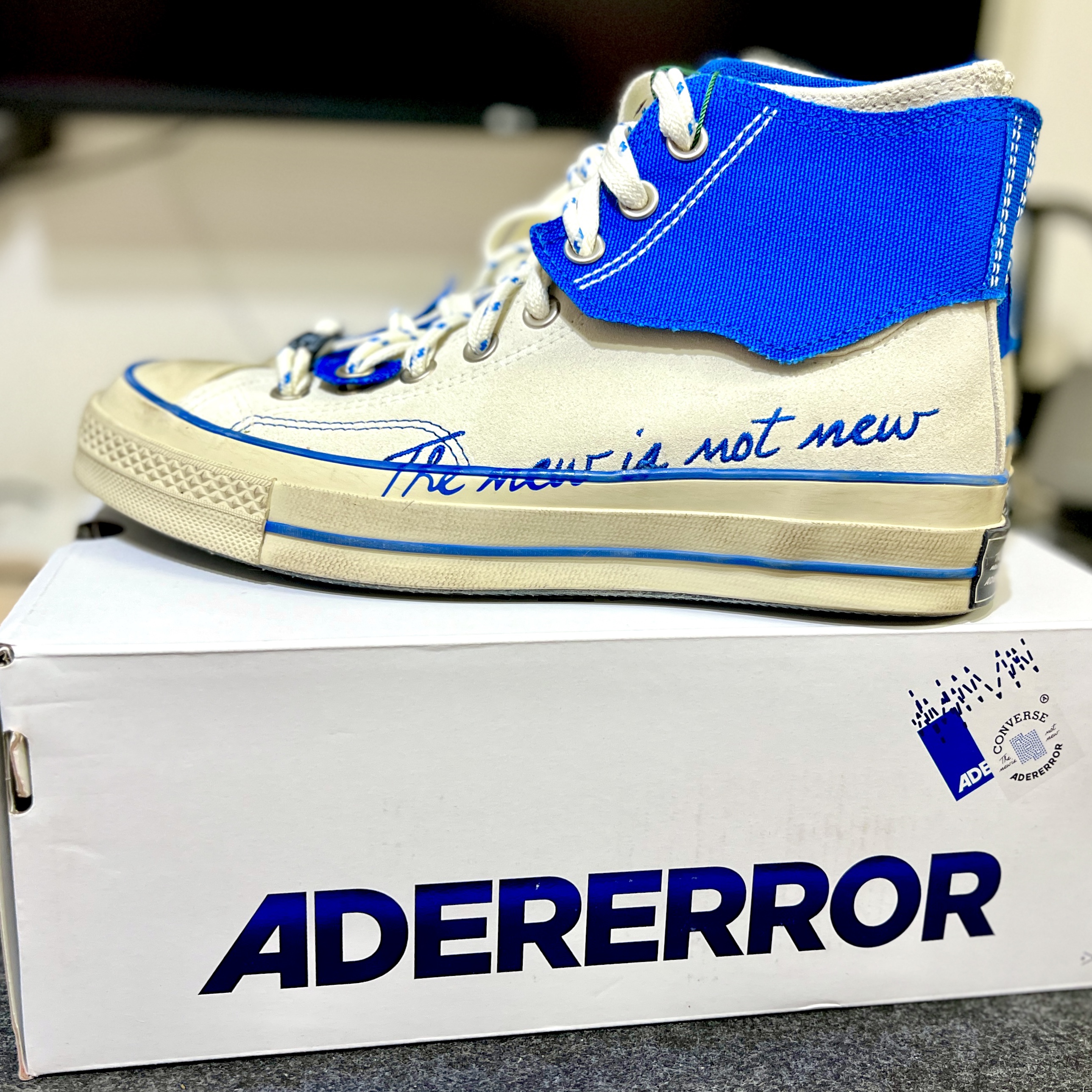 Converse x Ader Error Chuck 70 High White 착용 스타일 - 3