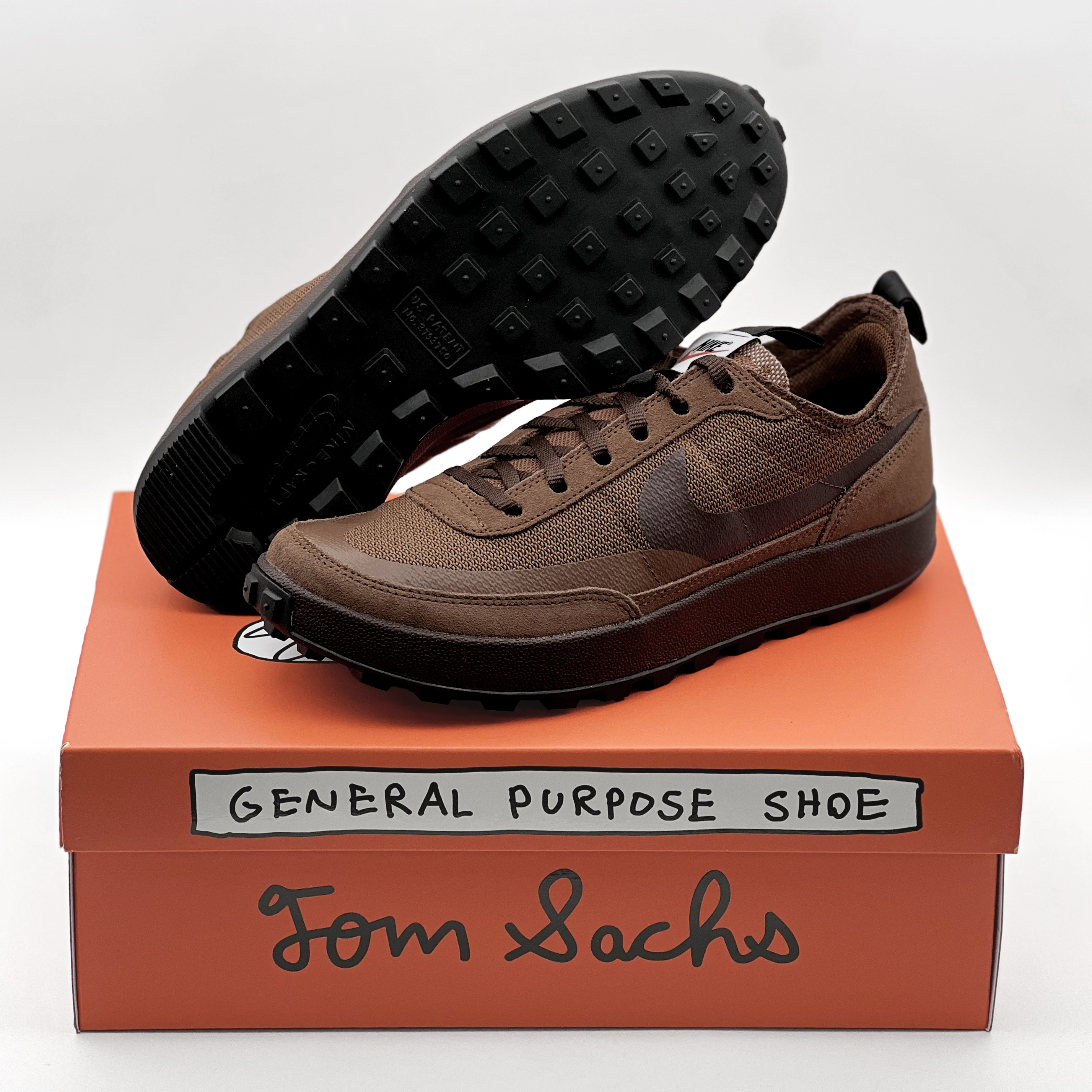 Nike x Tom Sachs General Purpose Shoe Brown 착용 스타일 - 1