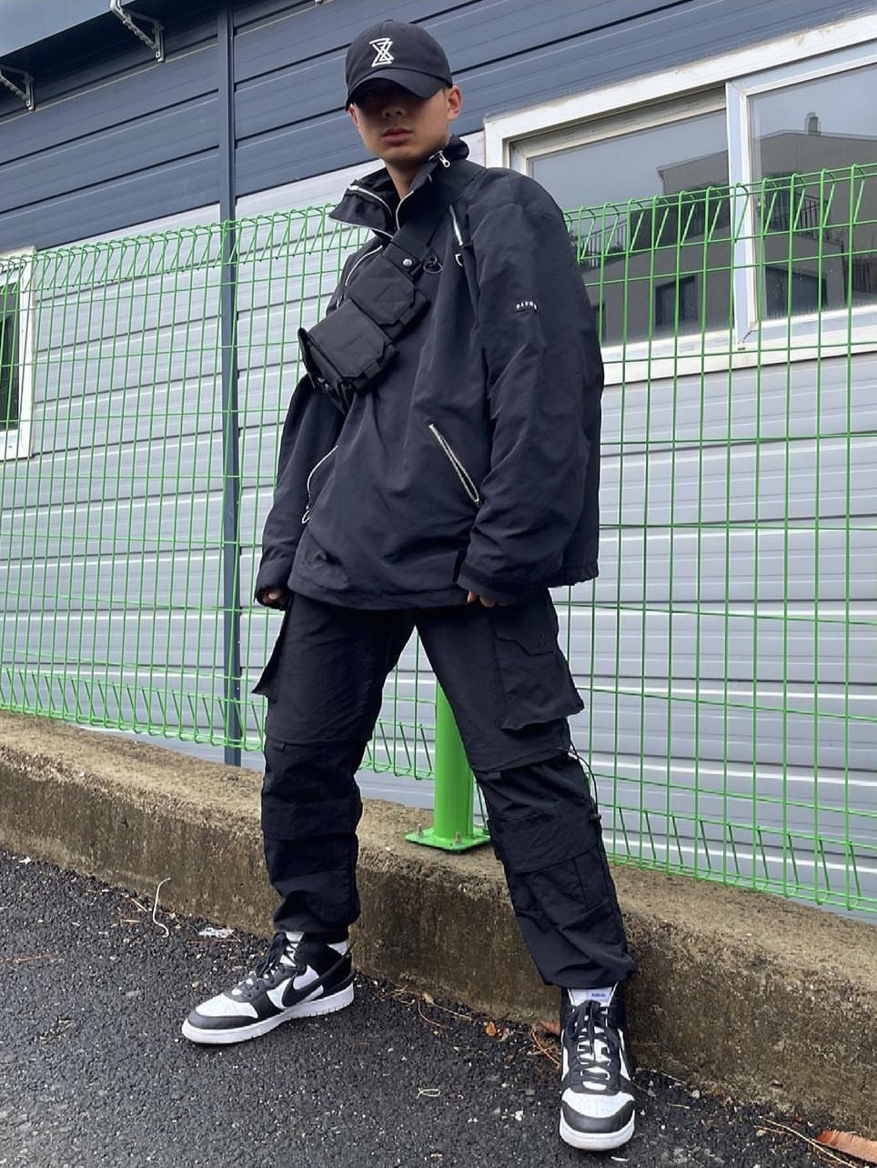 Nike x Ambush Dunk High Black 착용 스타일