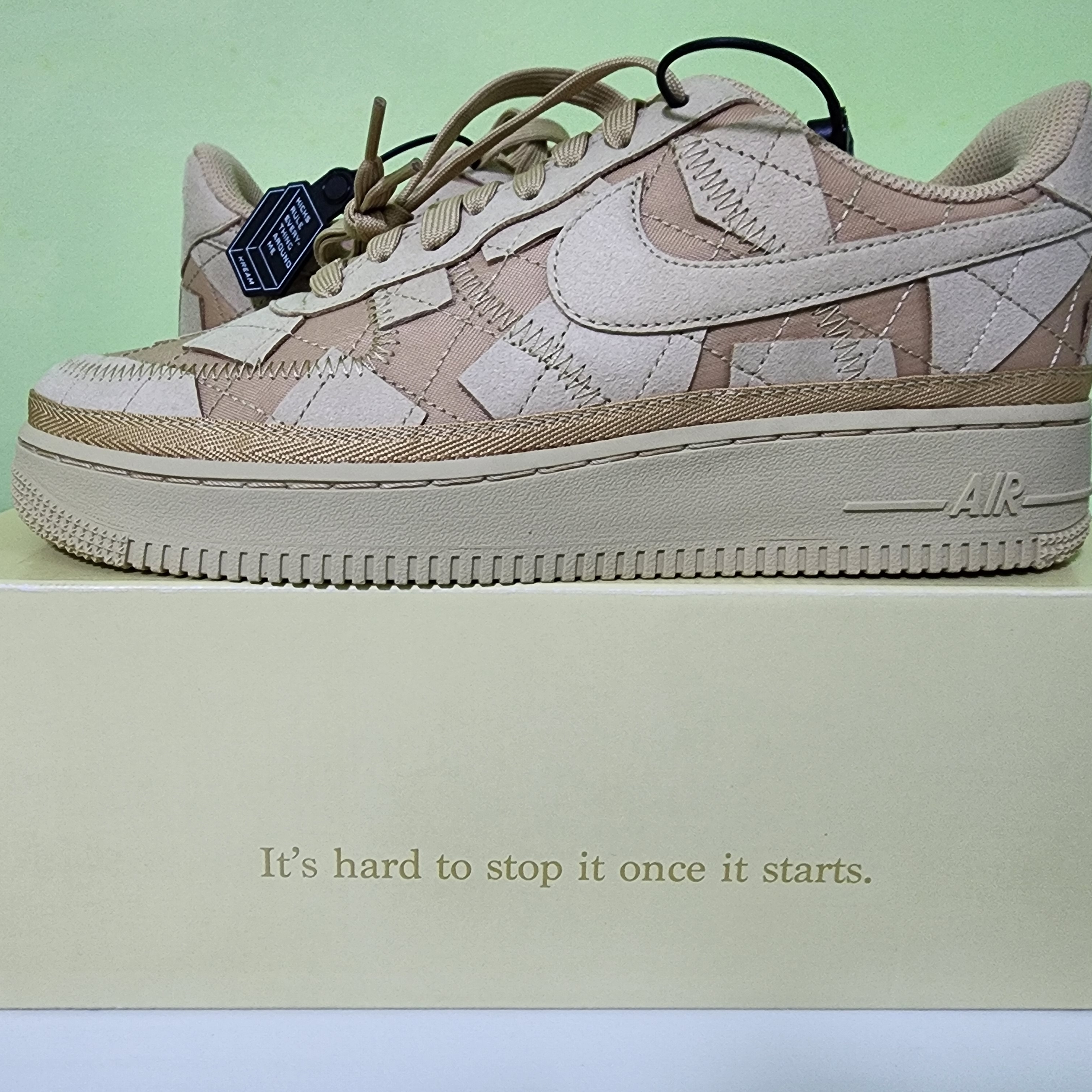 Nike x Billie Eilish Air Force 1 Low '07 SP Mushroom 착용 스타일
