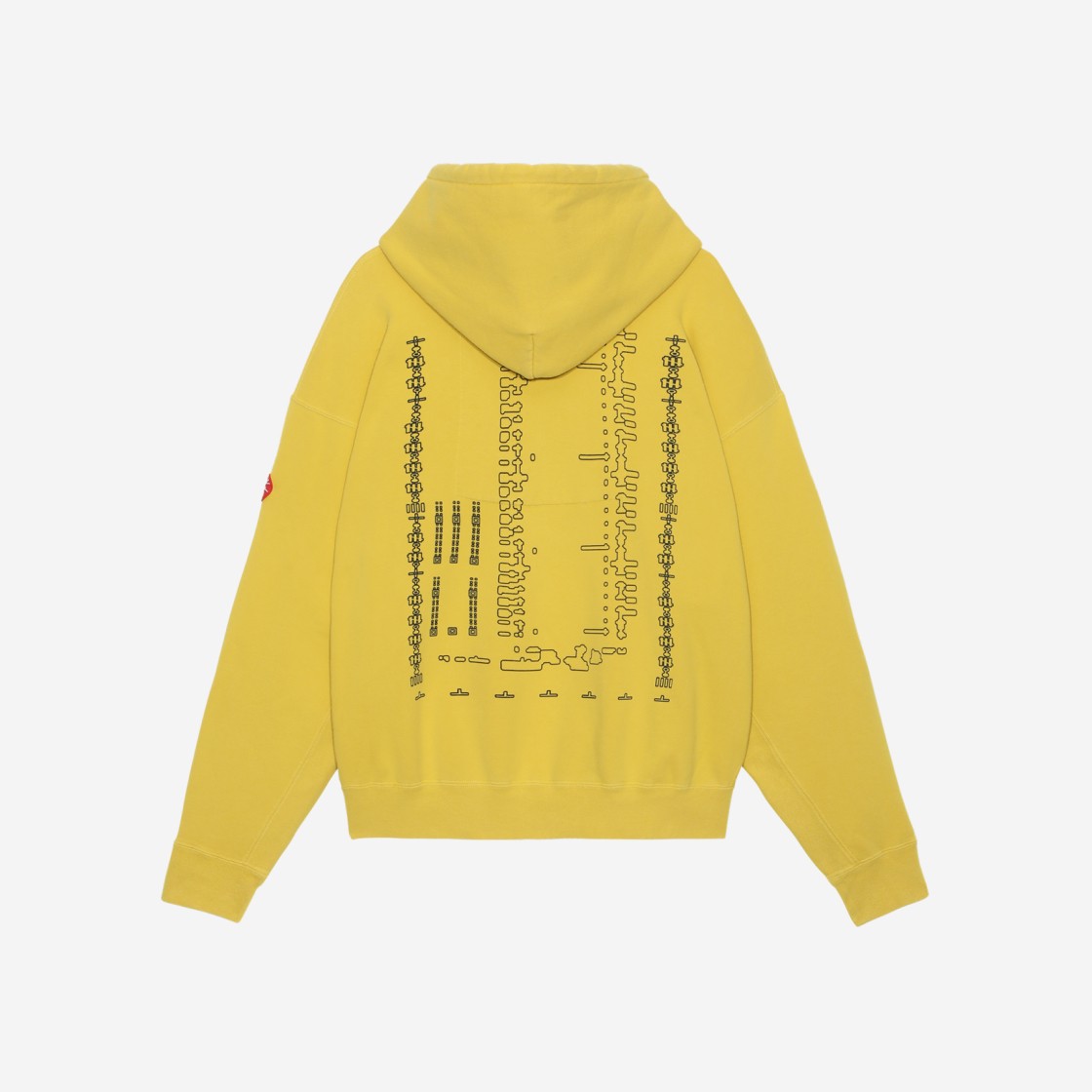 Cav Empt Overdye Hoodie Yellow - 23SS 상세 이미지 2