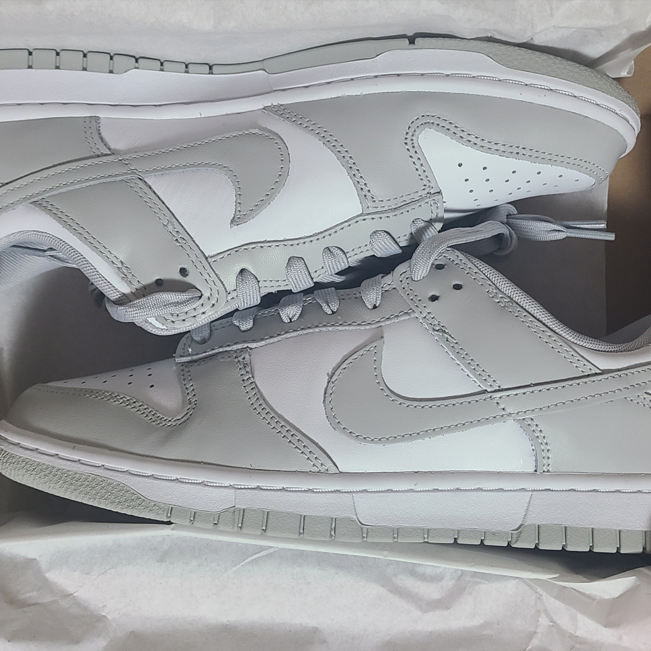 Nike Dunk Low Retro Grey Fog 착용 스타일