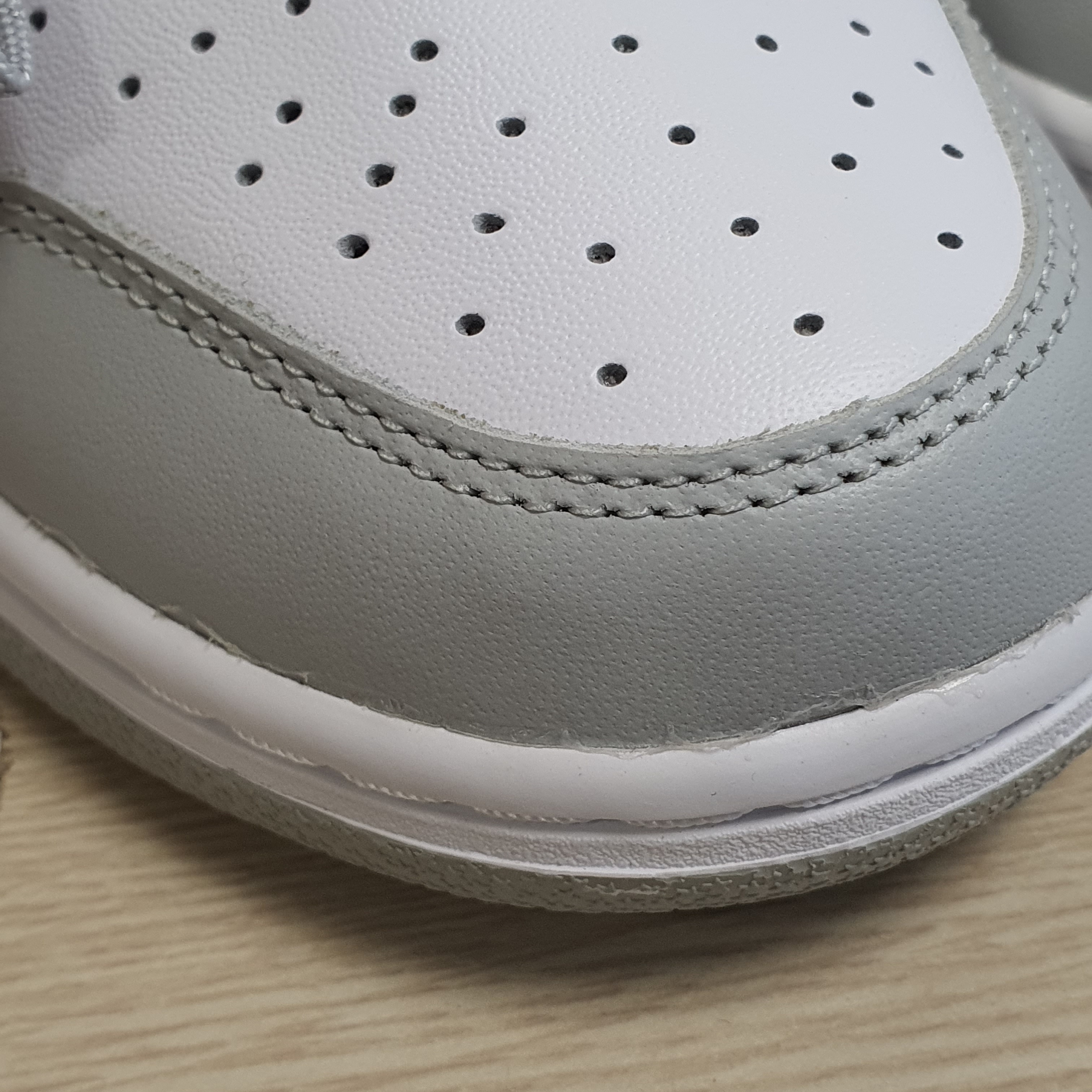 Nike Dunk Low Retro Grey Fog 착용 스타일 - 2