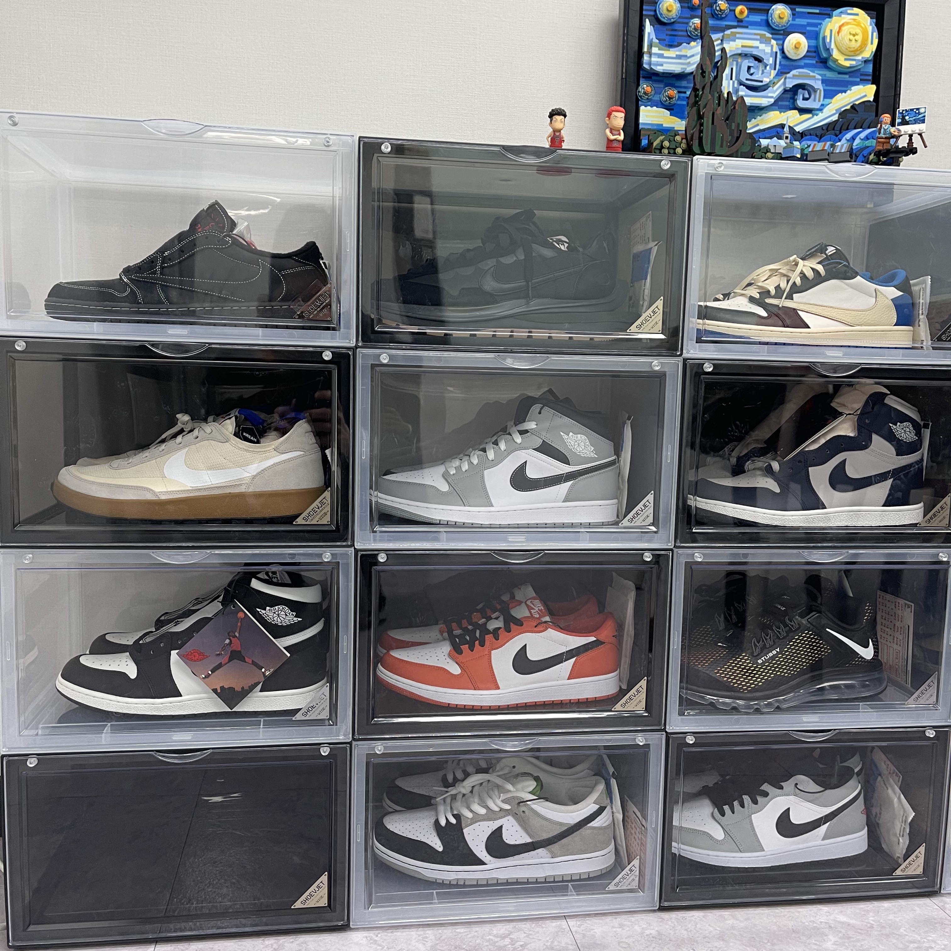 Jordan 1 High 85 Black White 착용 스타일 - 4